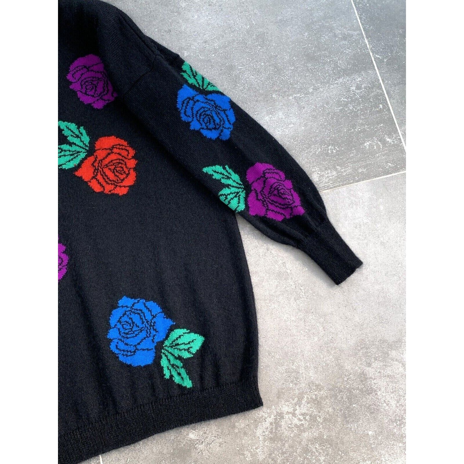 Escada × Vintage Women's ESCADA MARGARETHA LEY Mohair Sweater Jumper EU 38 M Size M / US 6-8 / IT 42-44 - 5 Thumbnail