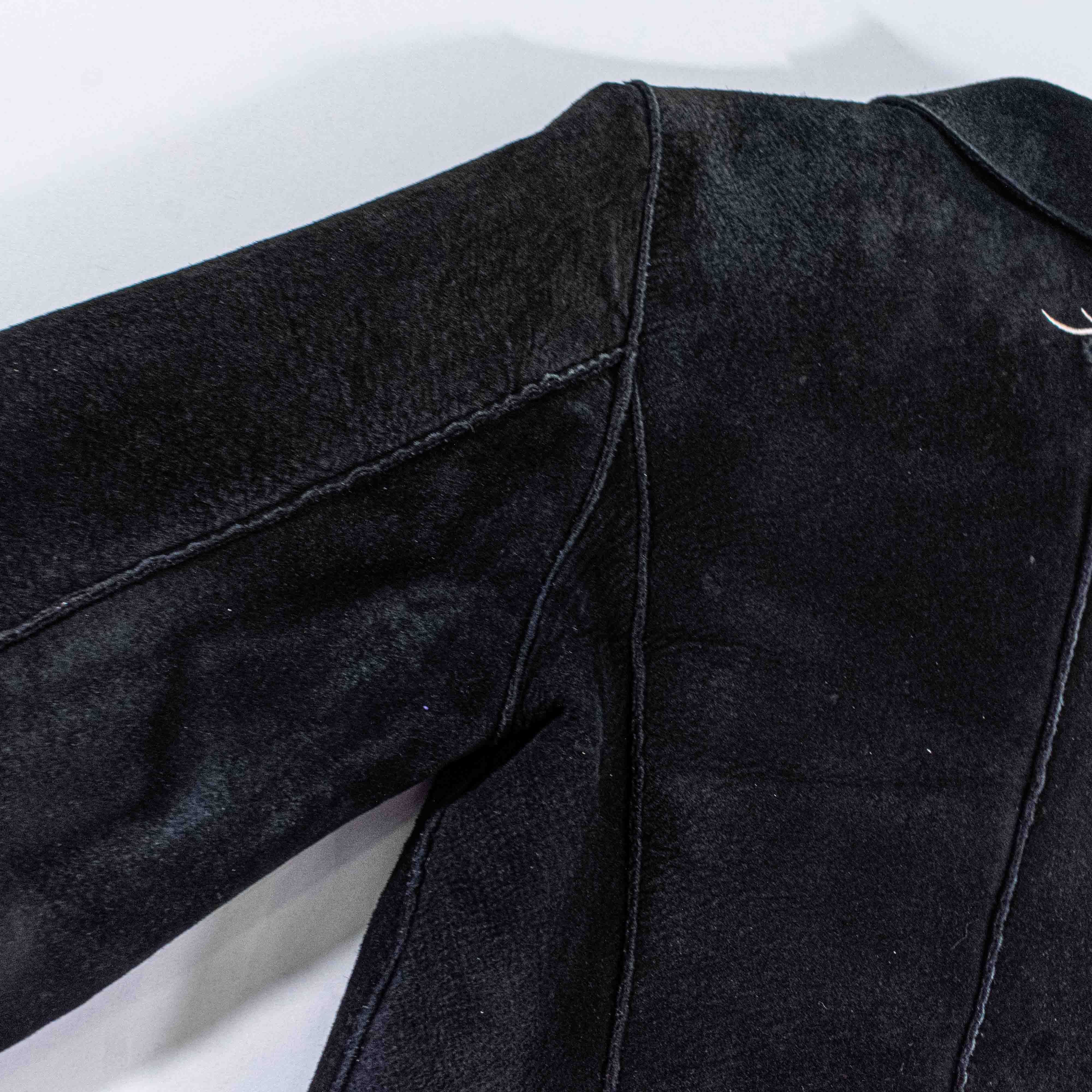 Avirex Avirex Suede Jacket Womens 90s Y2K Embroidered Logo Snap Size M / US 6-8 / IT 42-44 - 13 Thumbnail