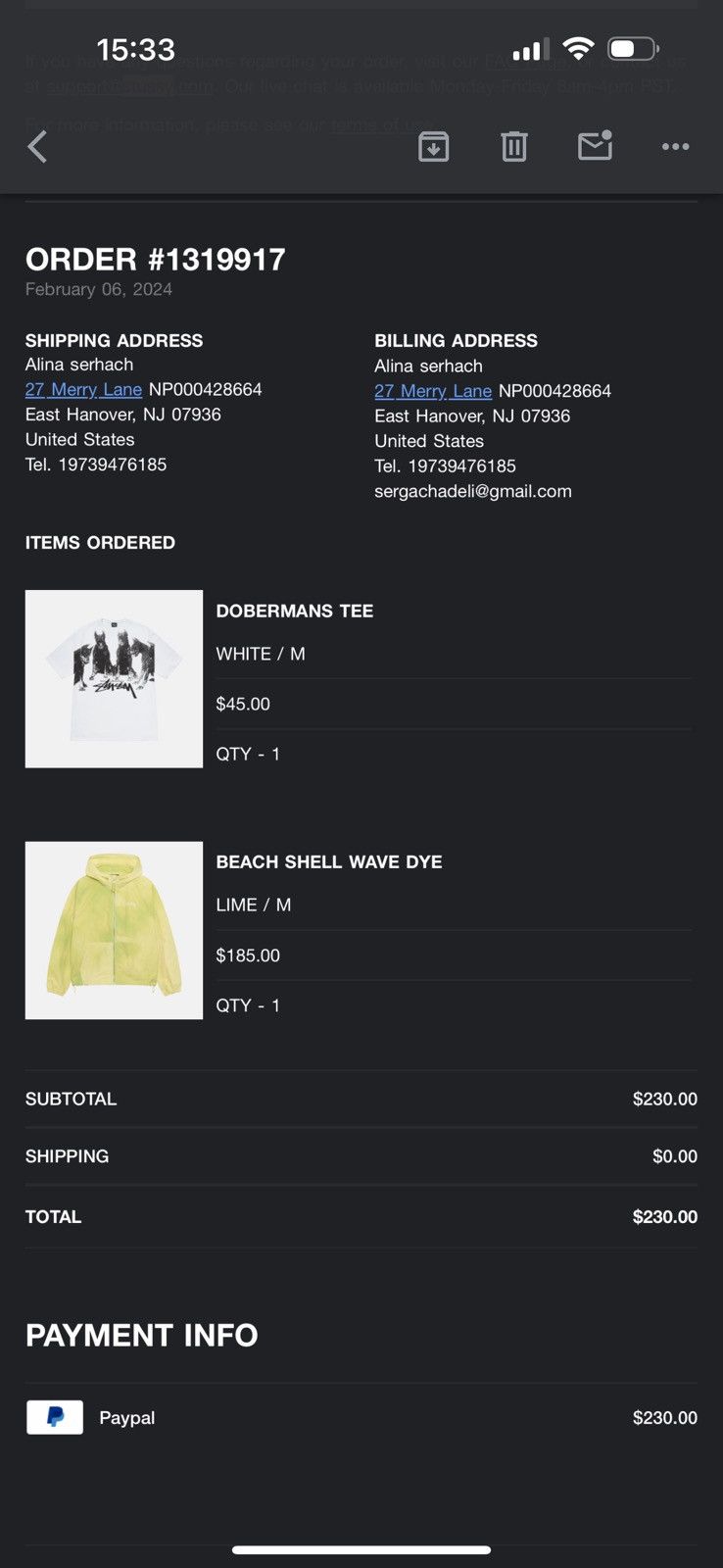 Stussy STUSSY BEACH SHELL WAVE DYE Size US M / EU 48-50 / 2 - 4 Thumbnail
