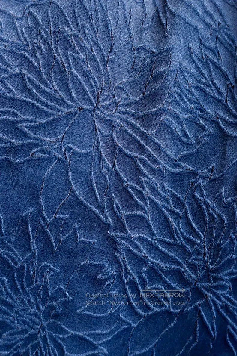 Yohji Yamamoto Yohji Yamamoto size 1 Silk floral cut-out embroidered culot Size 25" / US 0 / IT 36 - 2 Thumbnail
