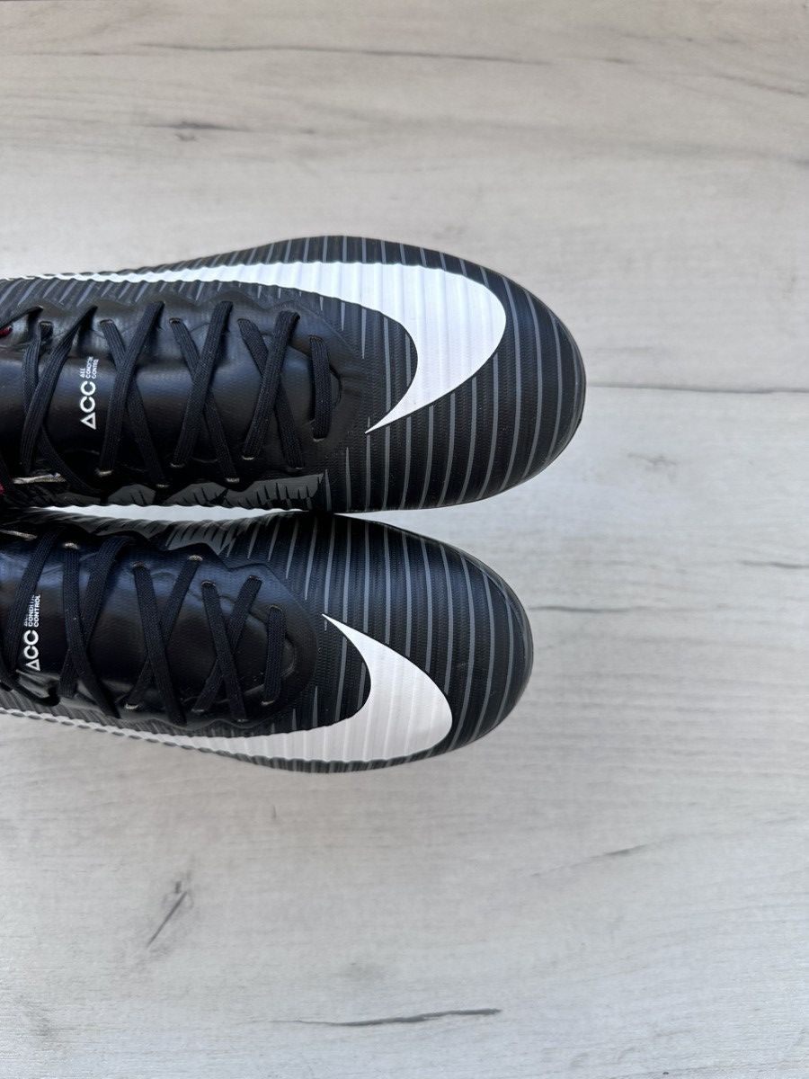 Nike Nike Mercurial Vapor 11 Black Rare ACC Football Soccer Size US 7.5 / EU 40-41 - 9 Thumbnail