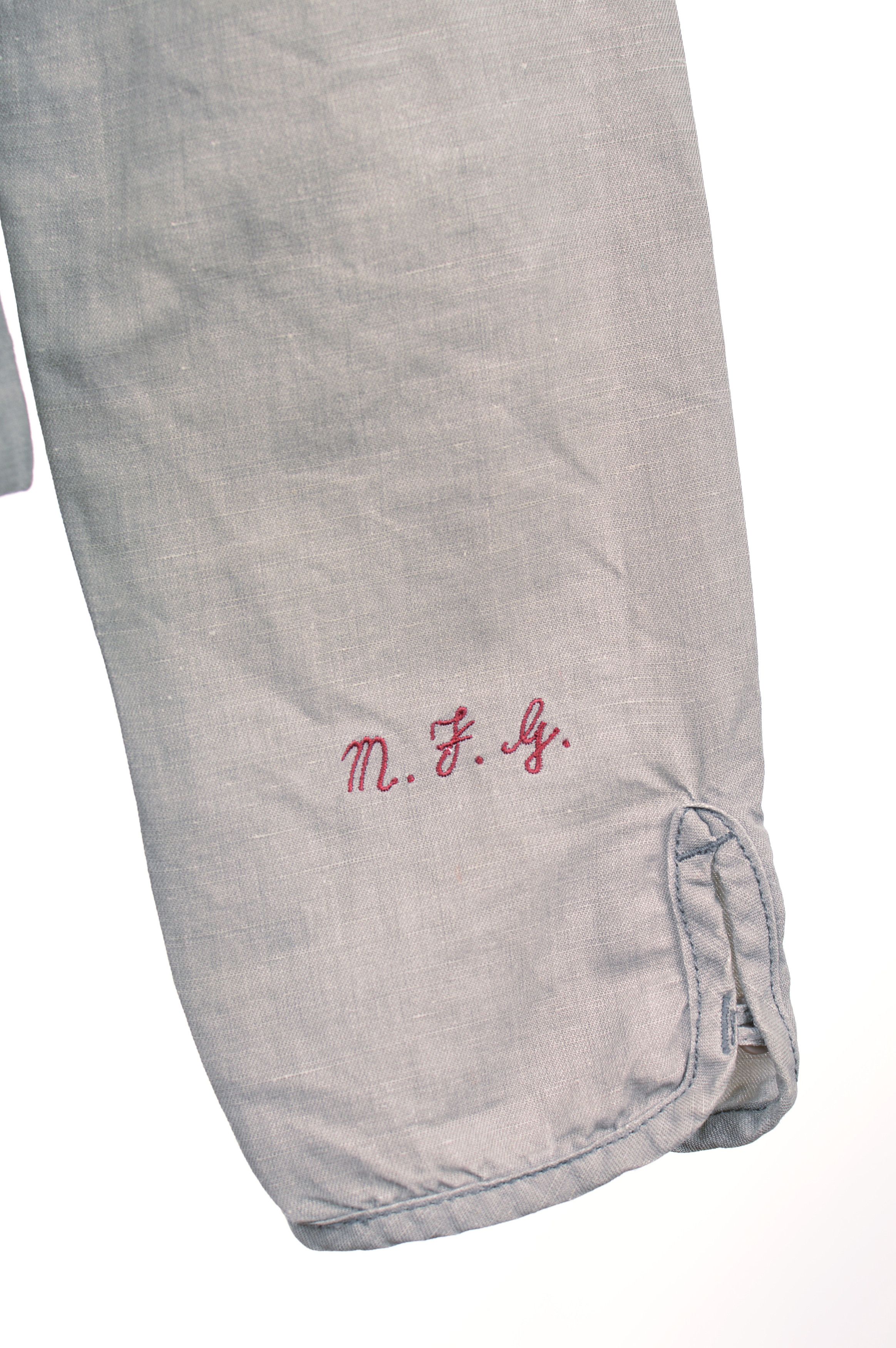 Marithe + Francois Girbaud Vintage Marithe Francois Girbaud Linen Cotton Blend Jacket Size M / US 6-8 / IT 42-44 - 3 Thumbnail