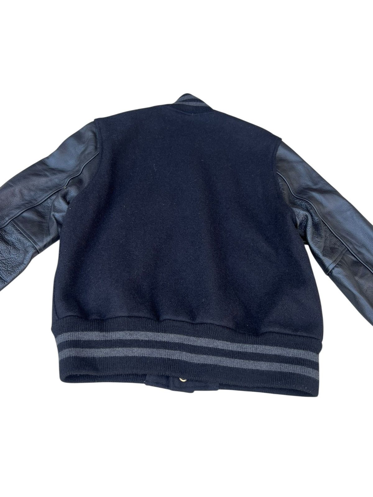 The Brooklyn Circus 2013 The Brooklyn Circus Leather Sleeve Varsity Jacket Size US XS / EU 42 / 0 - 22 Thumbnail
