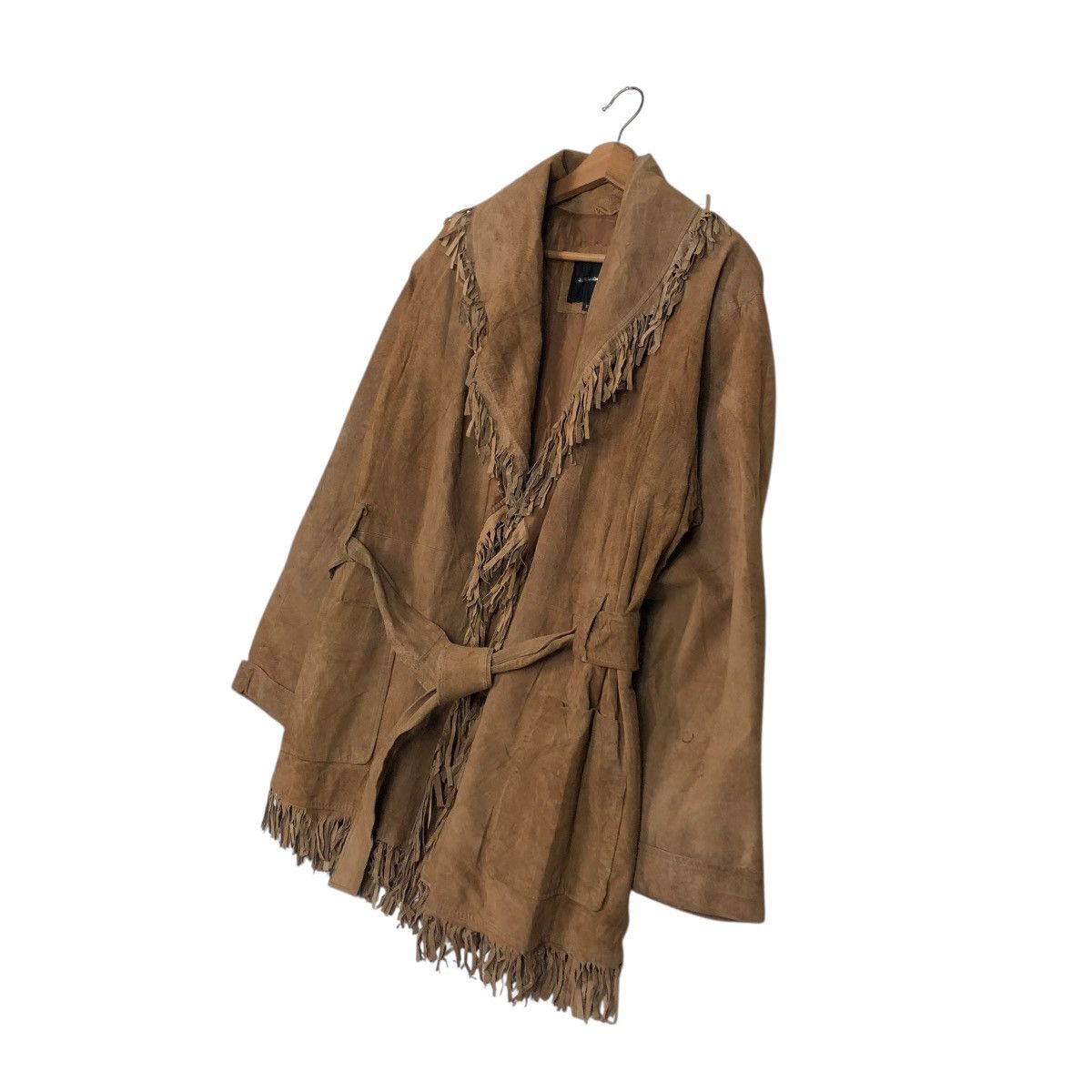 Vintage 🔥VINTAGE COWBOY DESIGN LEATHER JACKET JURAHOUSE ISSEY MIYAKE Size US M / EU 48-50 / 2 - 4 Thumbnail
