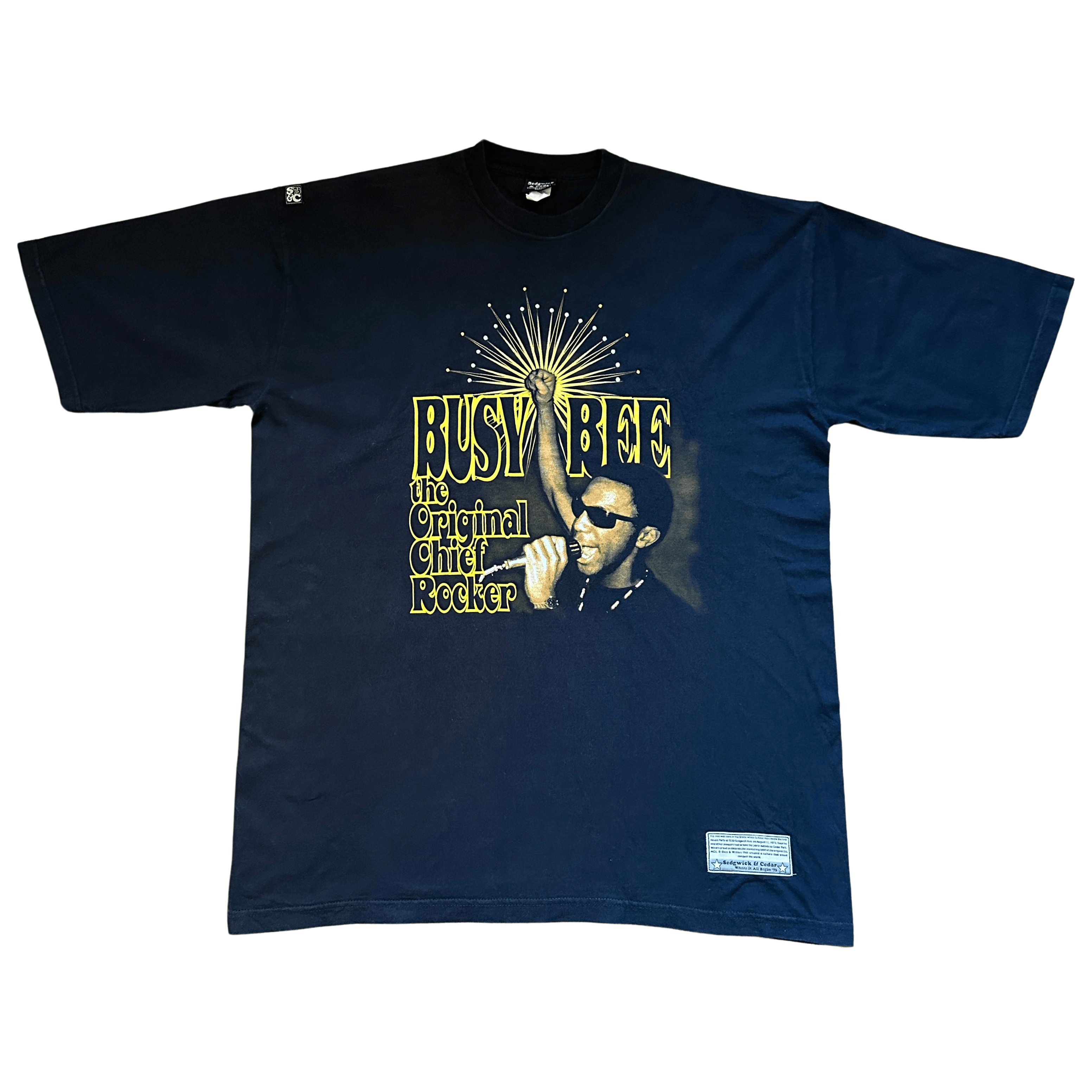 Rap Tees 90s Segwick & Cedar Busy Bee Original Chief T-Shirt 2XL Size US XXL / EU 58 / 5 - 2 Thumbnail