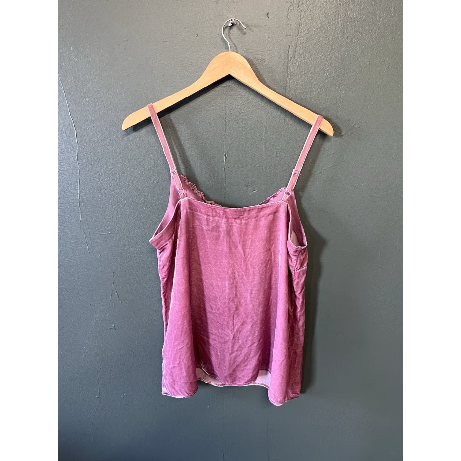 Vintage Sundance Tank Top Women M Pink Velvet Lace Details Medium Size M / US 6-8 / IT 42-44 - 2 Thumbnail