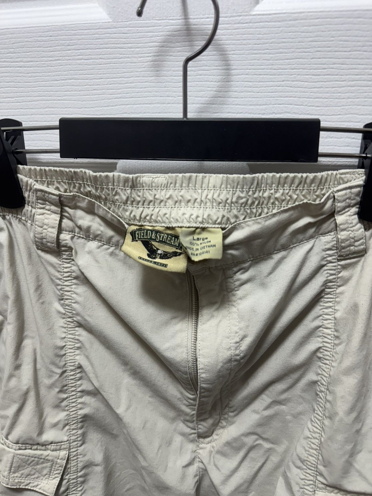 Field & Stream Field & Stream Nylon Military Hunting Pants Beige Vintage Size US 32 / EU 48 - 4 Thumbnail