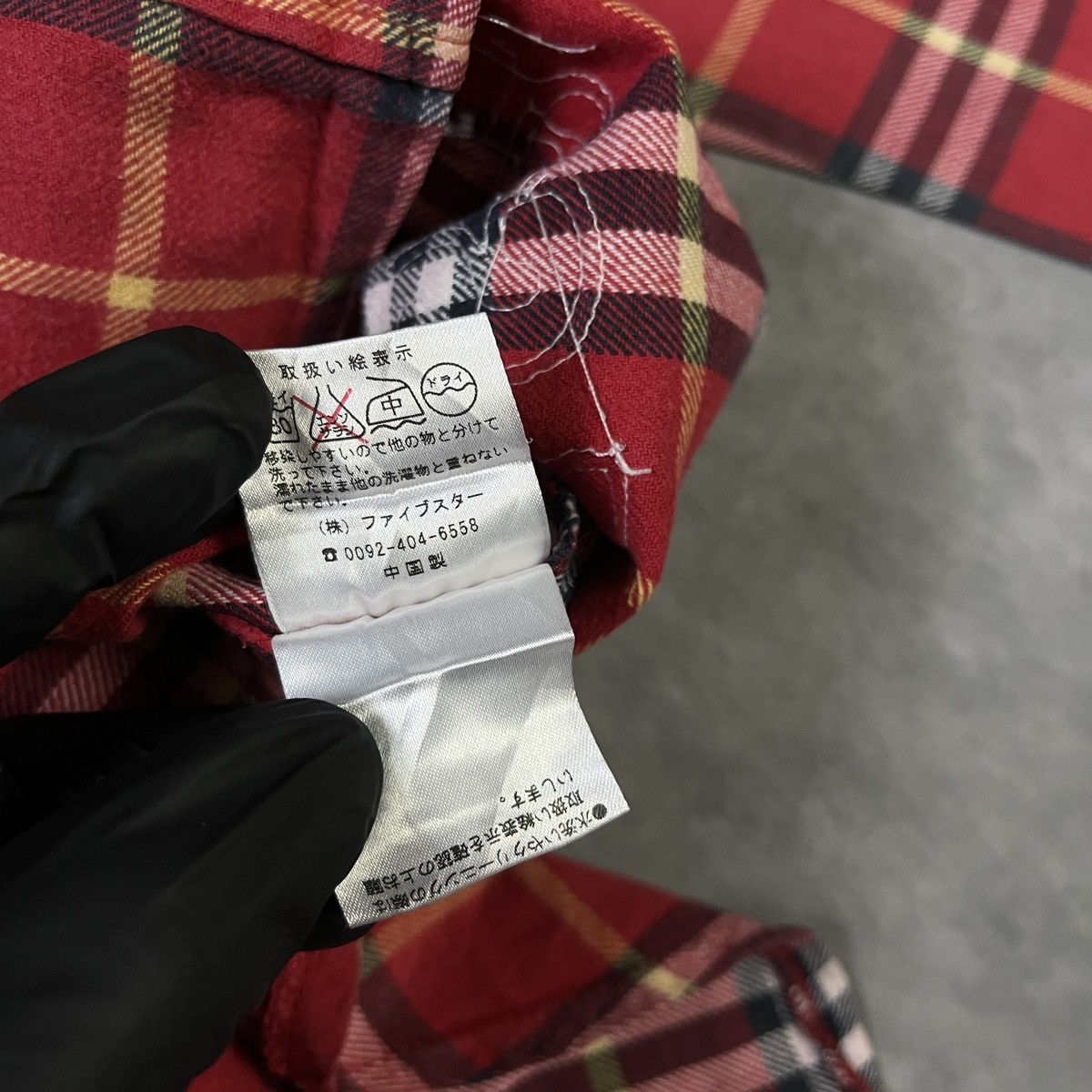 Japanese Brand 2000s Buzz Spunky - Japanese Brand Archive Patch Plaid Shirt Size US M / EU 48-50 / 2 - 5 Thumbnail