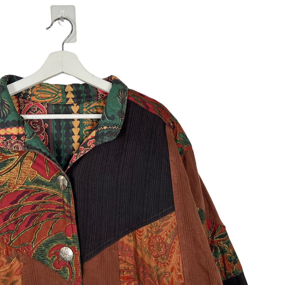 Japanese Brand 🔥 60s RARE VINTAGE INDIGO PATCHWORK JACKET Size US M / EU 48-50 / 2 - 6 Thumbnail