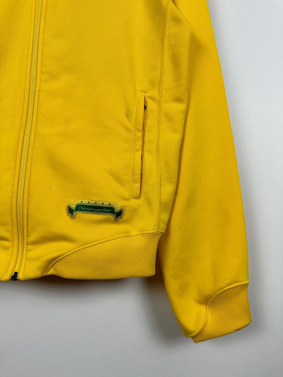 Nike 00s Vintage Nike Team Brazil Zip Up Soccer Track Top Jacket Size US M / EU 48-50 / 2 - 9 Thumbnail