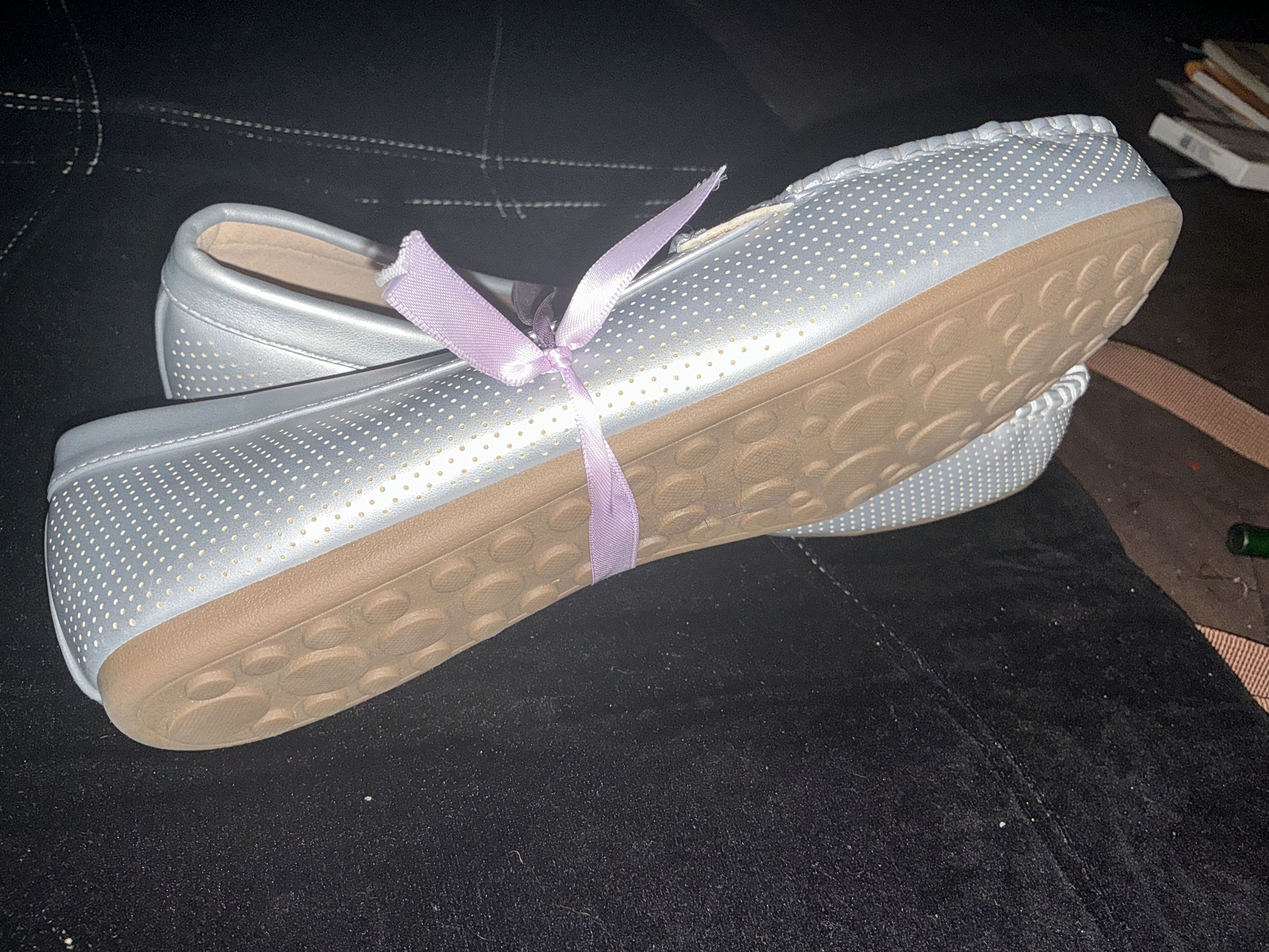 Other Silver Comfortfear Loafers Size 8 -, $40 OBO! Size US 8 / IT 38 - 12 Thumbnail