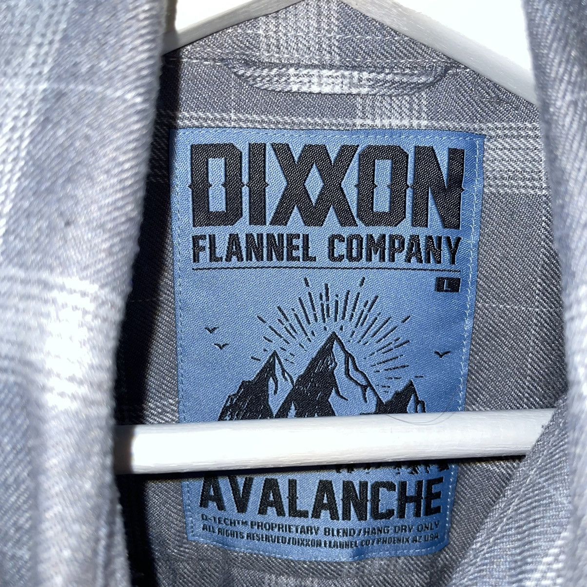Dixxon Dixxon Grey Flannel Size US L / EU 52-54 / 3 - 3 Thumbnail