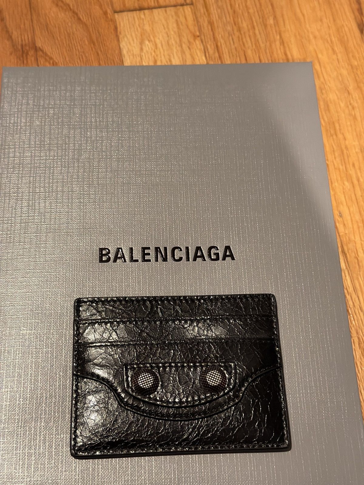 Balenciaga Balenciaga black leather le cagole card holder Size ONE SIZE - 1 Thumbnail