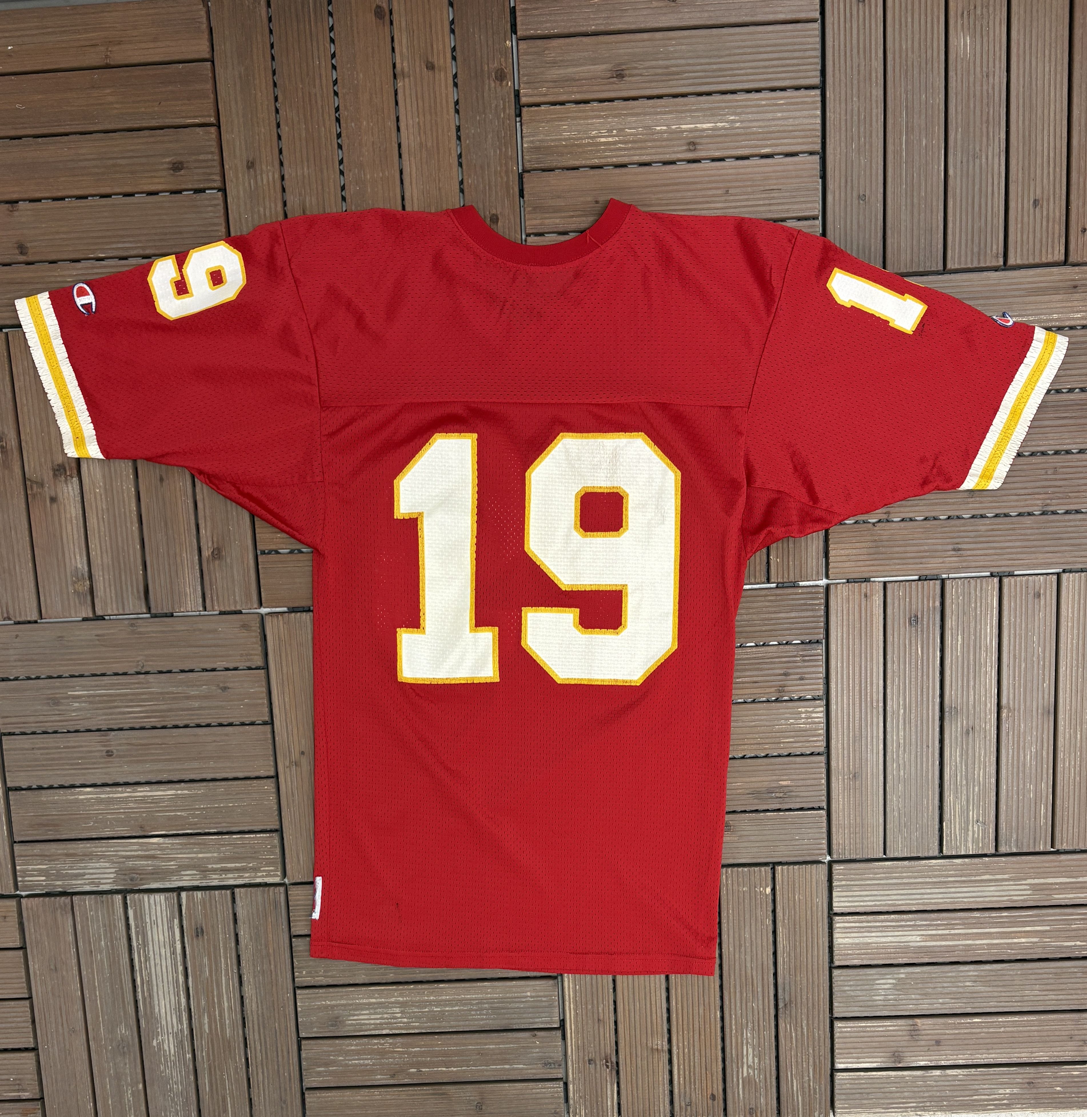 Champion Kansas City Chiefs Joe Montana Vintage Football Jersey Size US L / EU 52-54 / 3 - 3 Thumbnail