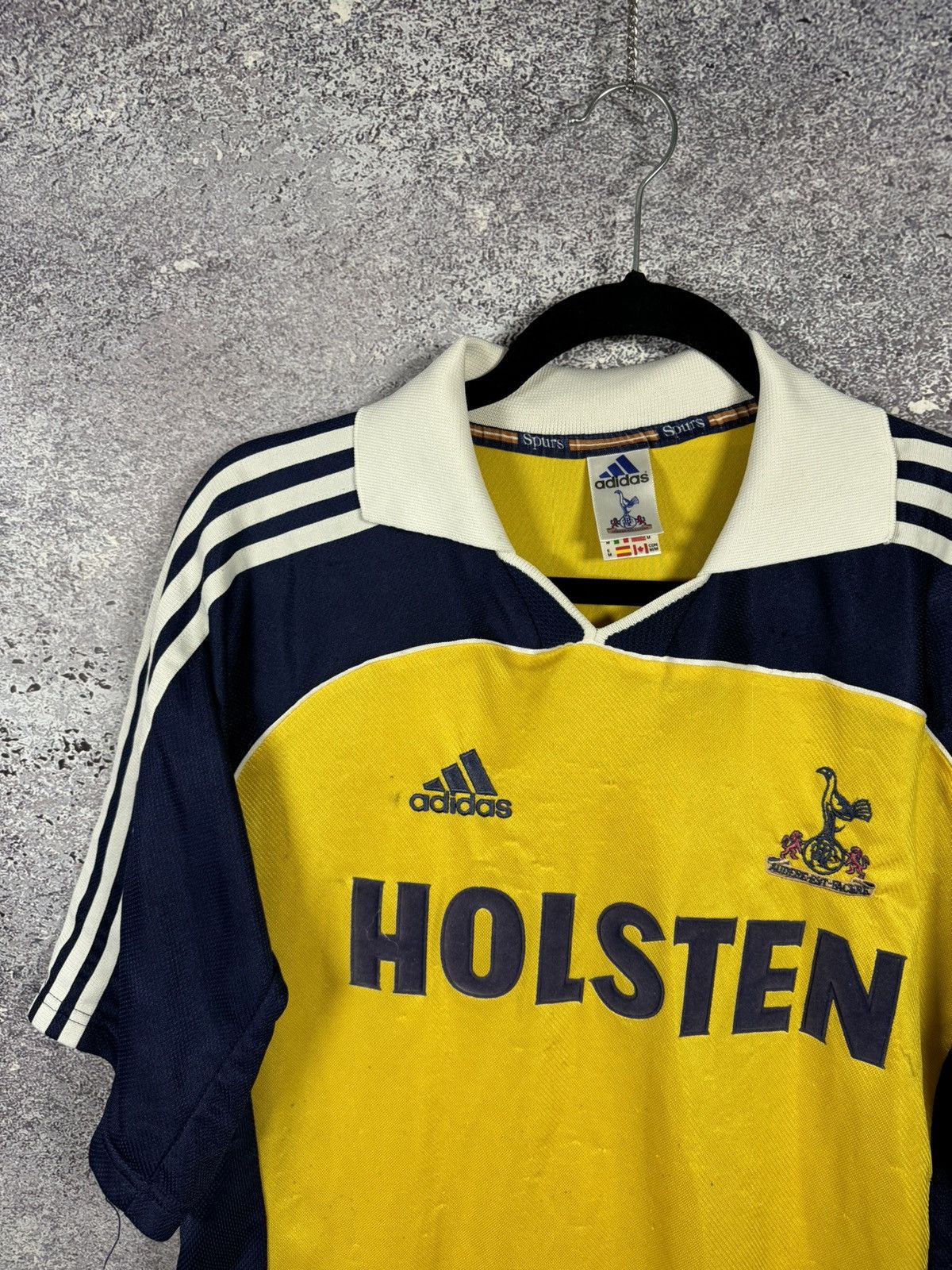 Adidas × Vintage 90’s Vintage Tottenham 1999/00 Away Adidas Soccer Jersey M Size US M / EU 48-50 / 2 - 3 Thumbnail