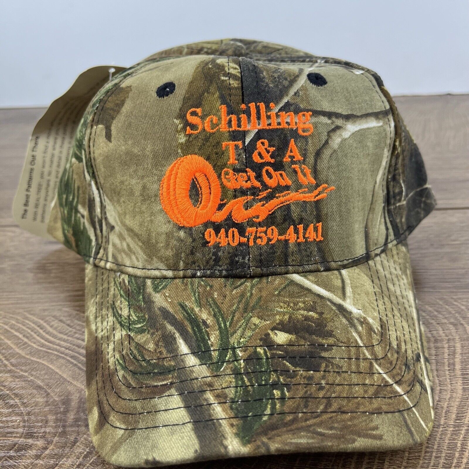Other Schilling T&A Hat Camo Cap Schilling Hat Adjustable Hat Gree Size ONE SIZE - 3 Thumbnail