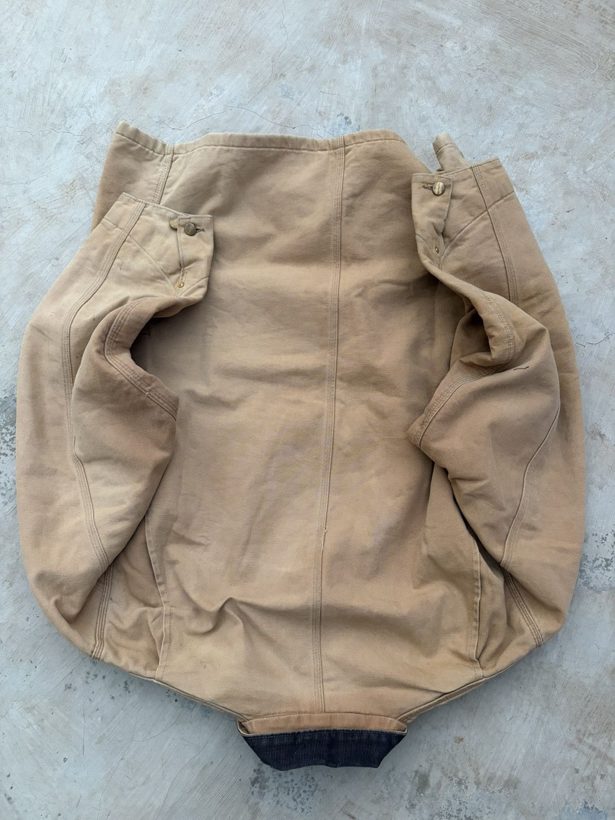 Carhartt Vintage Faded 80s Carhartt Chore Coat Jacket Size US XL / EU 56 / 4 - 7 Thumbnail