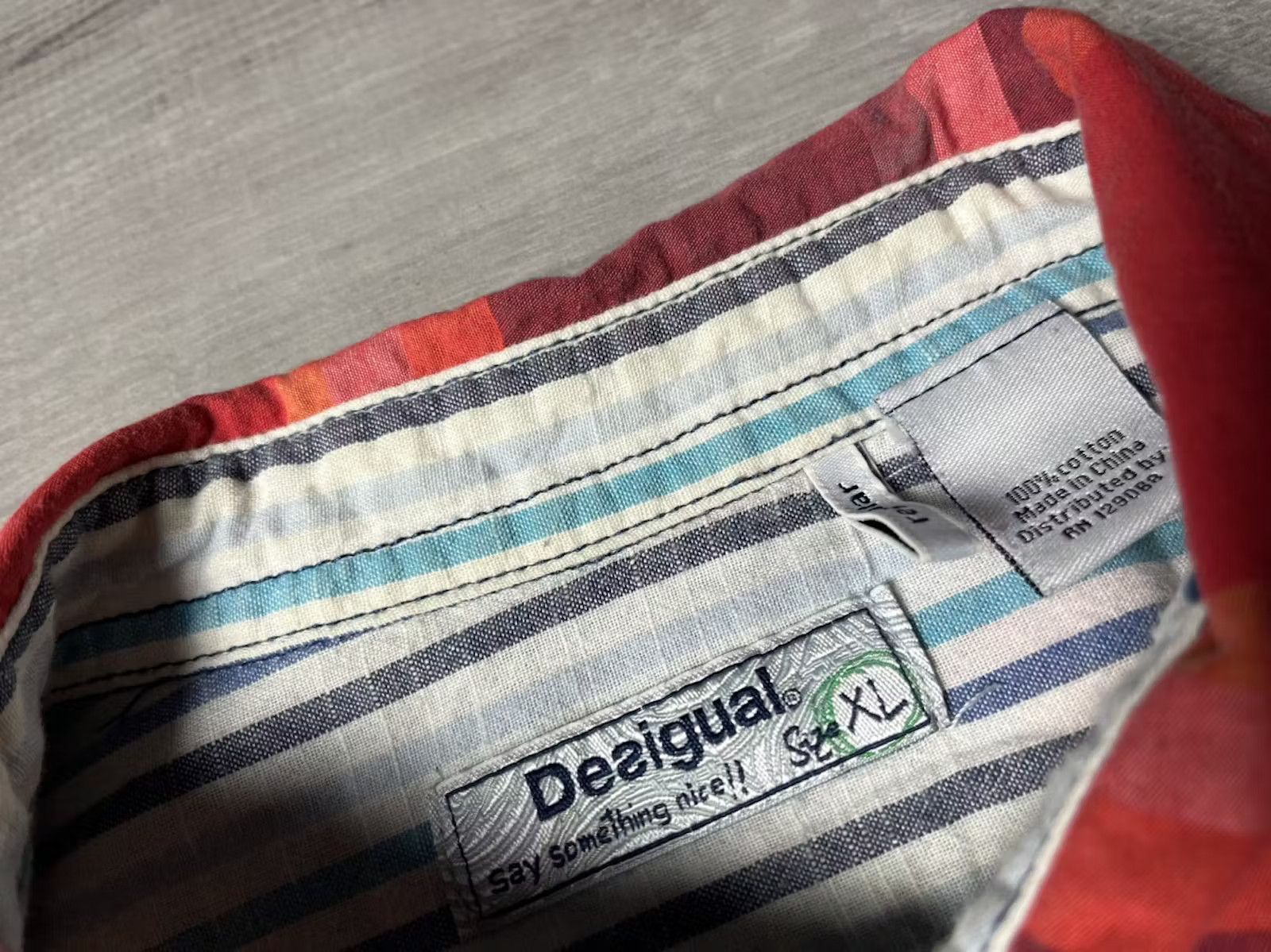 Desigual Desigual shirt classic size XLarge Size US XL / EU 56 / 4 - 3 Thumbnail