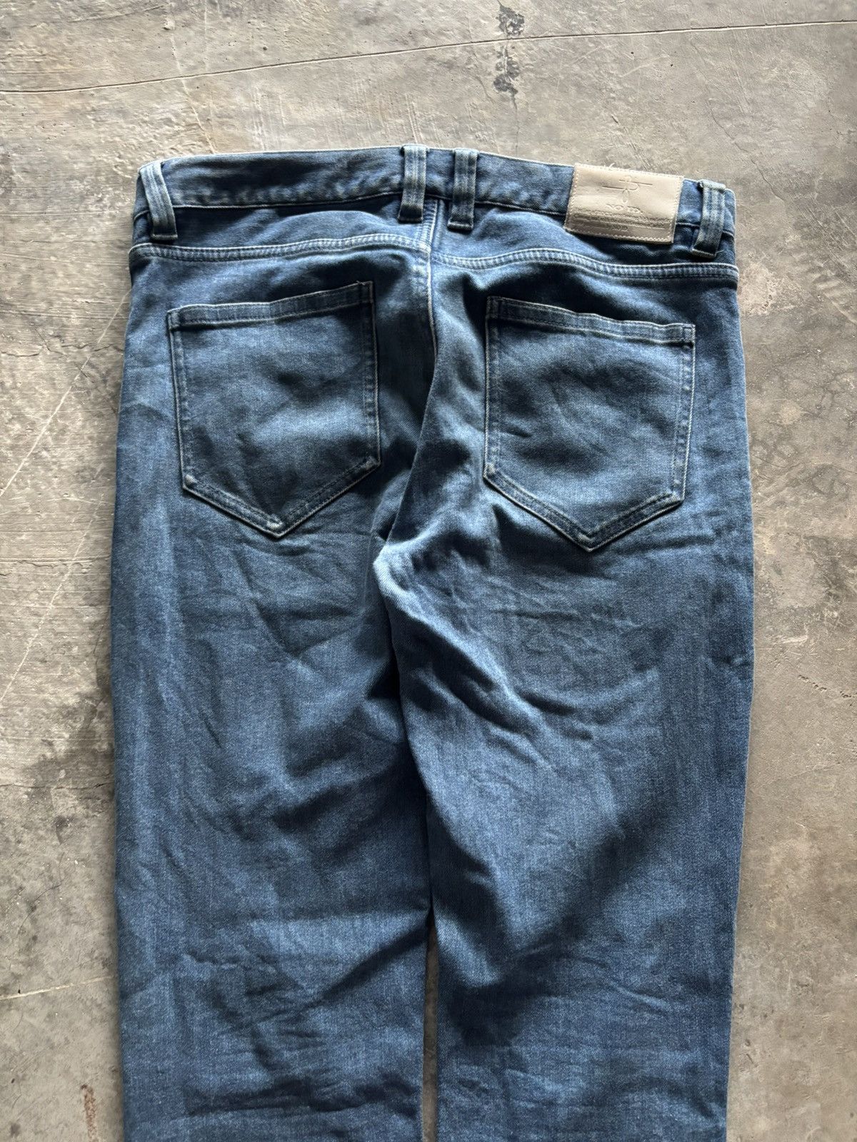 If Six Was Nine × Le Grande Bleu (L.G.B.) × NO ID SICK NO ID JAPANESE DENIM SLIM HEDI SLIMANE STYLE PUNK ROCK Size US 34 / EU 50 - 12 Thumbnail