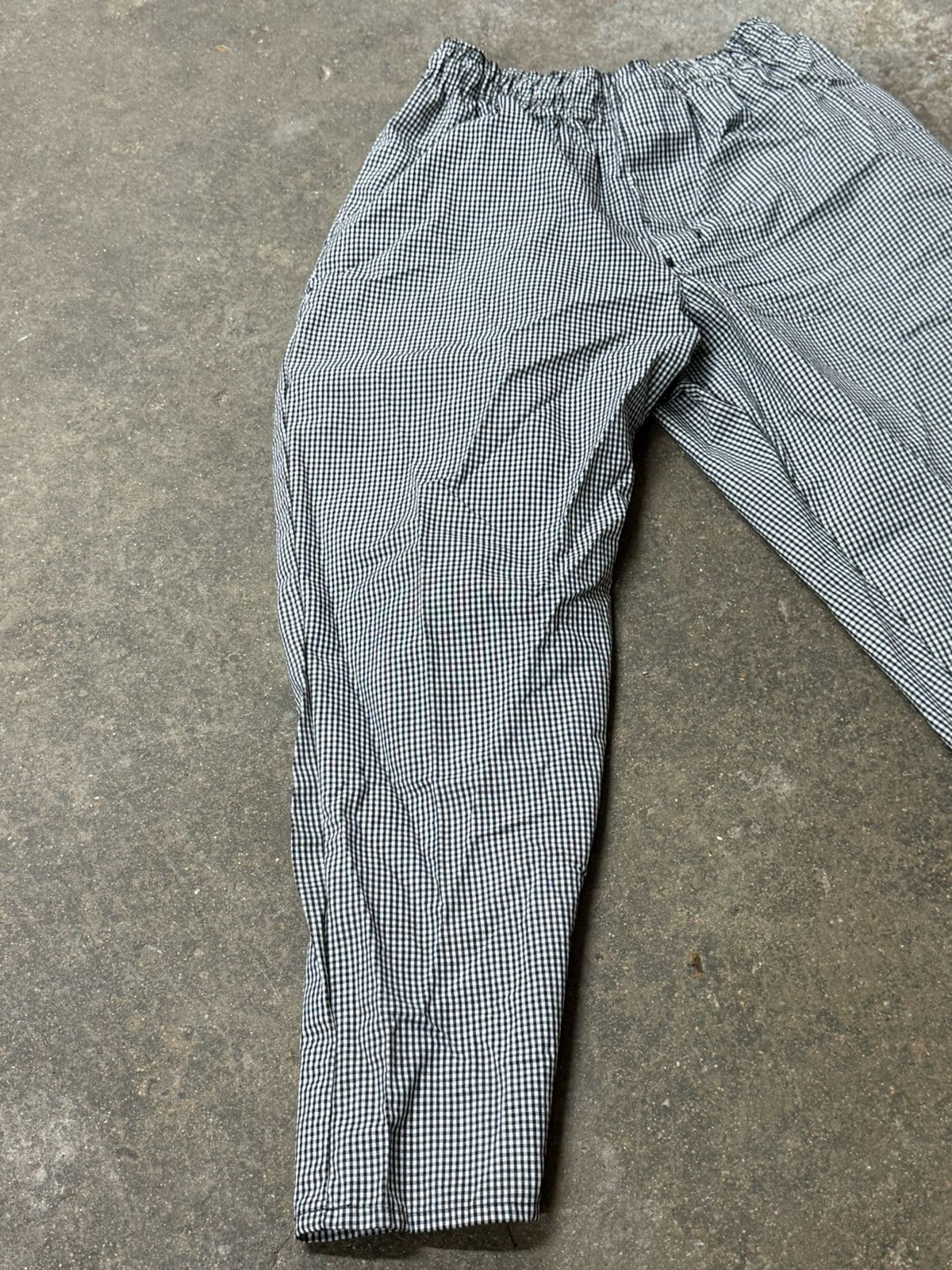Vintage Vintage Checkered Black White Chef Kitchen Skate Work Pants Size US 30 / EU 46 - 3 Thumbnail