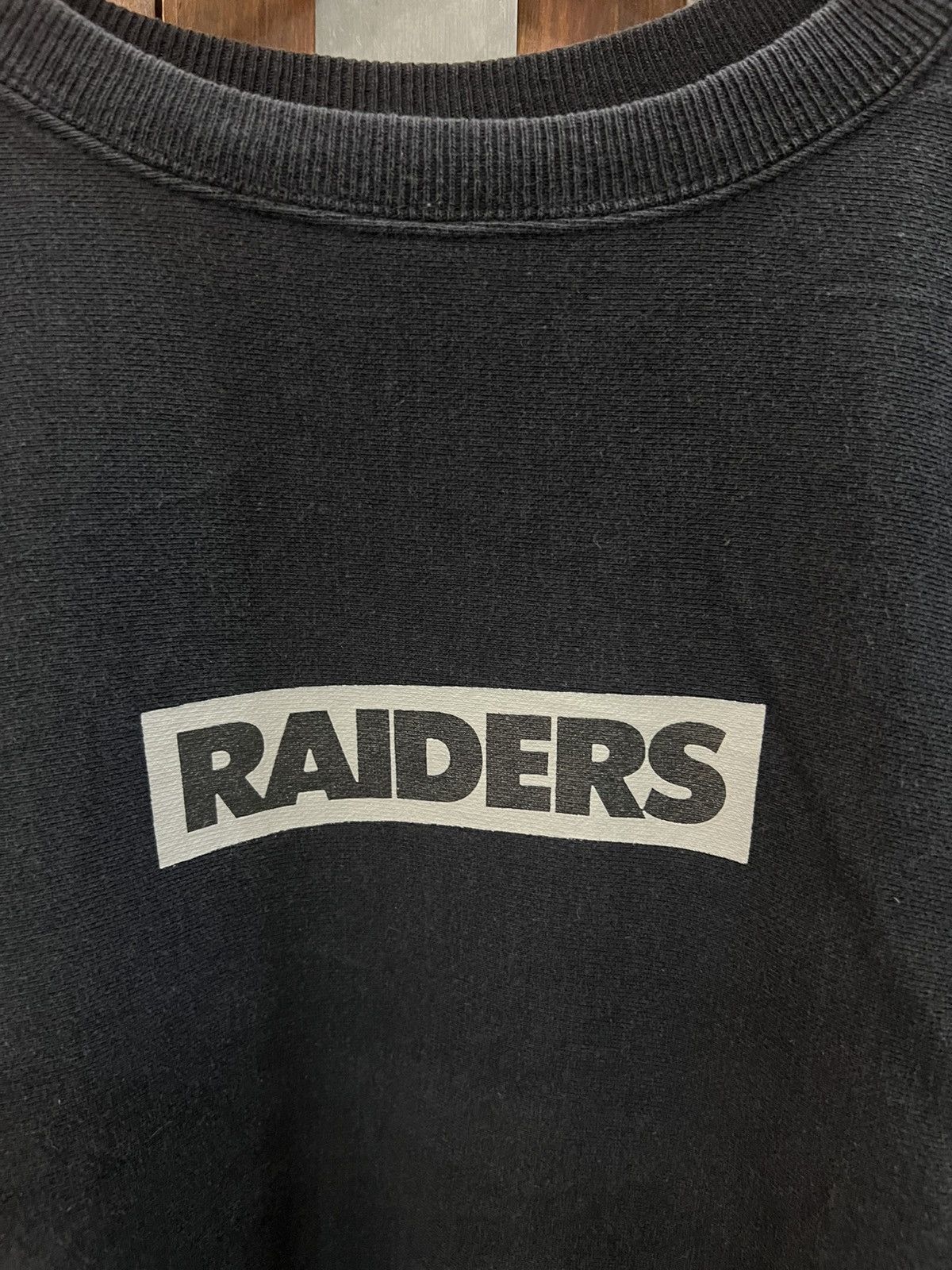 NFL × Vintage Vintage Oakland RAIDERS Sweatshirt Size US L / EU 52-54 / 3 - 4 Thumbnail