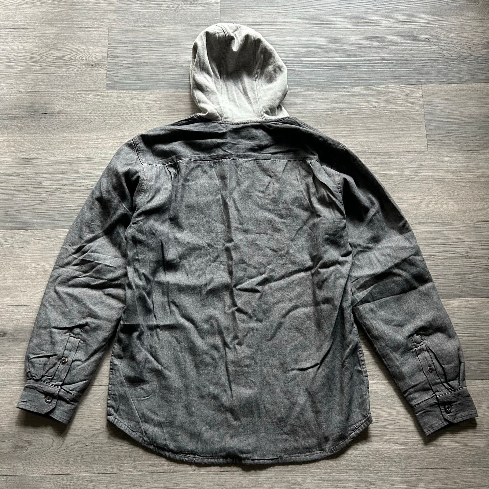 Wrangler Wrangler Authentics Fleece Lined denim Hooded Shirt Jacket Size US L / EU 52-54 / 3 - 8 Thumbnail