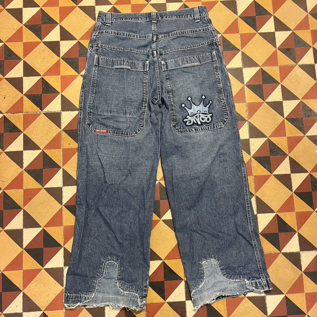 JNCO Jnco crown baggy y2k jeans Size US 34 / EU 50 - 1 Thumbnail