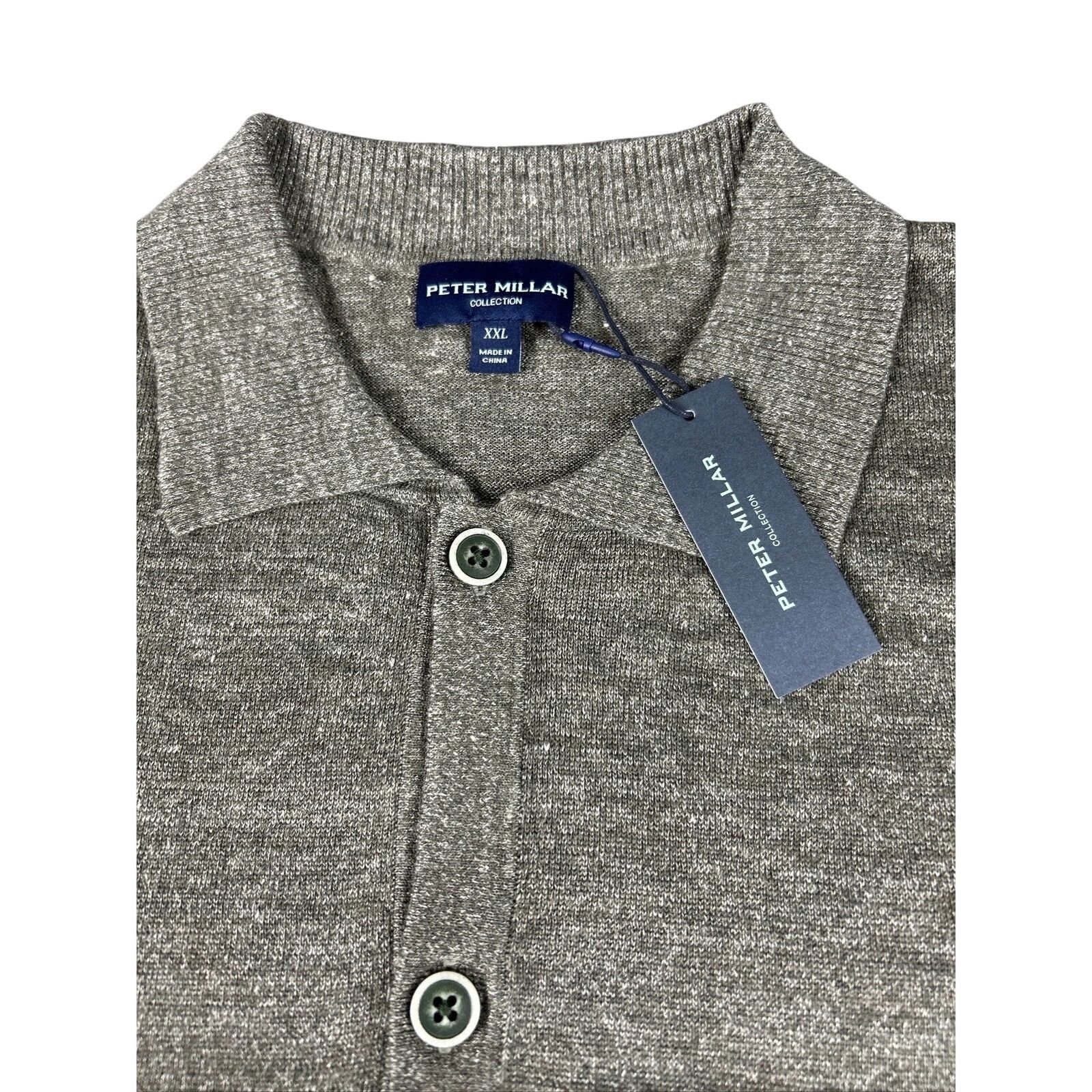 Peter Millar Peter Millar 2XL Villa Full-Button Cardigan Kelp NWT $348 Size US XXL / EU 58 / 5 - 8 Thumbnail