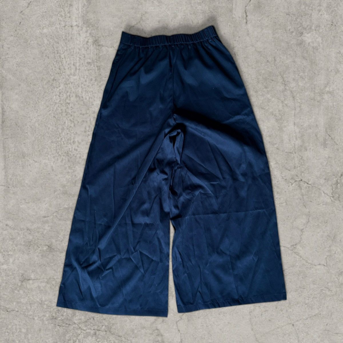 Japanese Brand Wide leg Japanese style tailored trousers in black. Size L Size US 34 / EU 50 - 4 Thumbnail