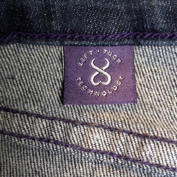 NYDJ NYDJ Size 4 Jeans Womens Denim Bootcut Blue Dark Wash Stretc Size 29" - 7 Thumbnail