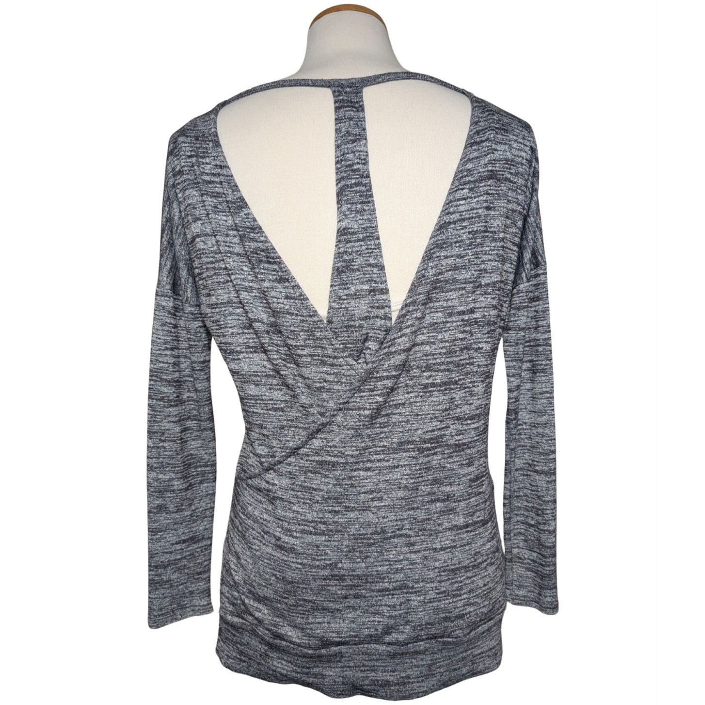 Athleta Athleta Pose Womem's Top Dark Marl RN 54023 Size Small S Size S / US 4 / IT 40 - 3 Thumbnail