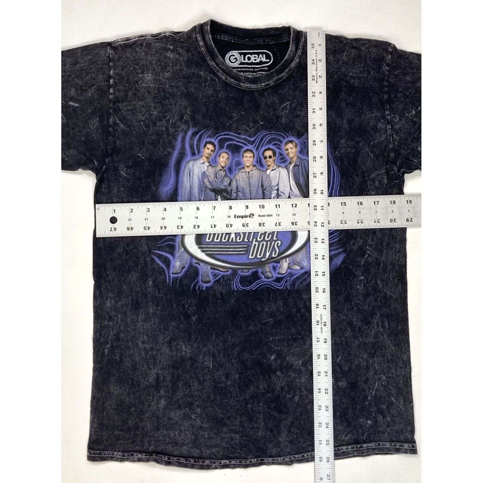 Vintage VINTAGE Backstreet Boys Graphic T-shirt Women Medium Black Acid Wash Short Sleeve Music Size M / US 6-8 / IT 42-44 - 5 Thumbnail