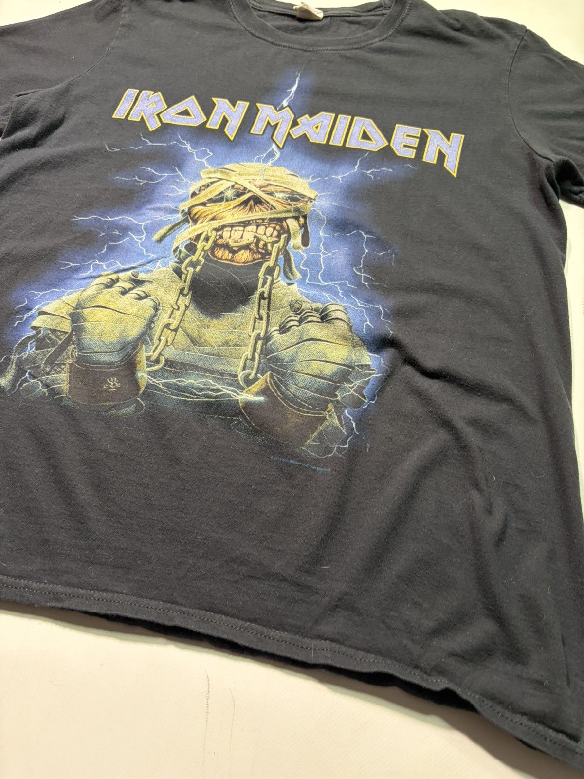 Vintage Vintage Iron Maden t shirts Size US L / EU 52-54 / 3 - 3 Thumbnail