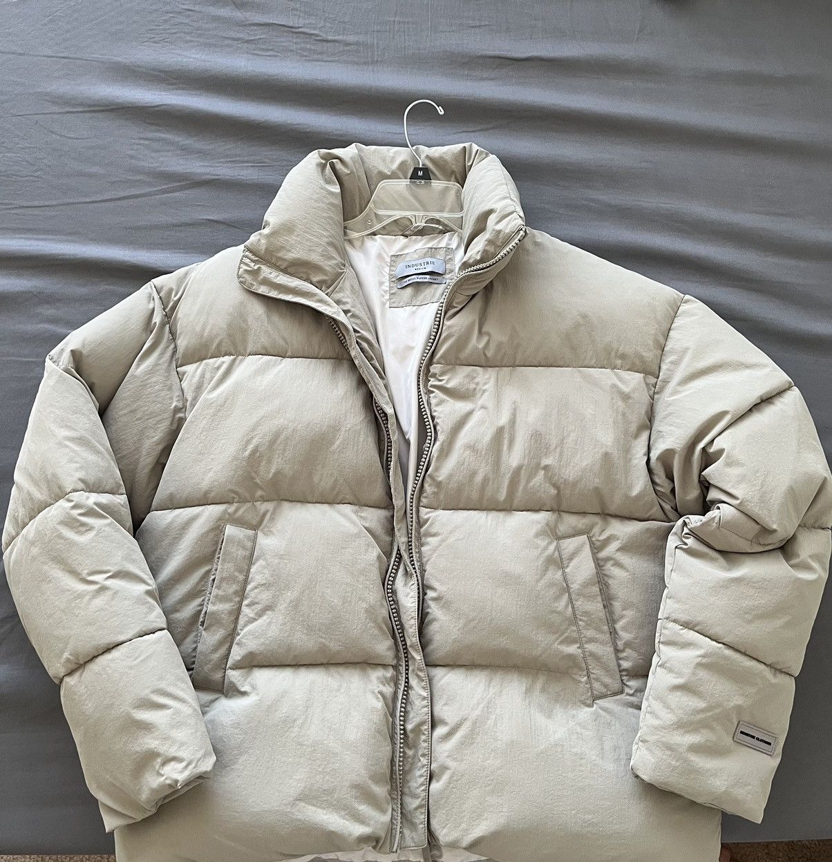 Industrie Industrie Grey Puffer Jacket size M Size US M / EU 48-50 / 2 - 1 Thumbnail