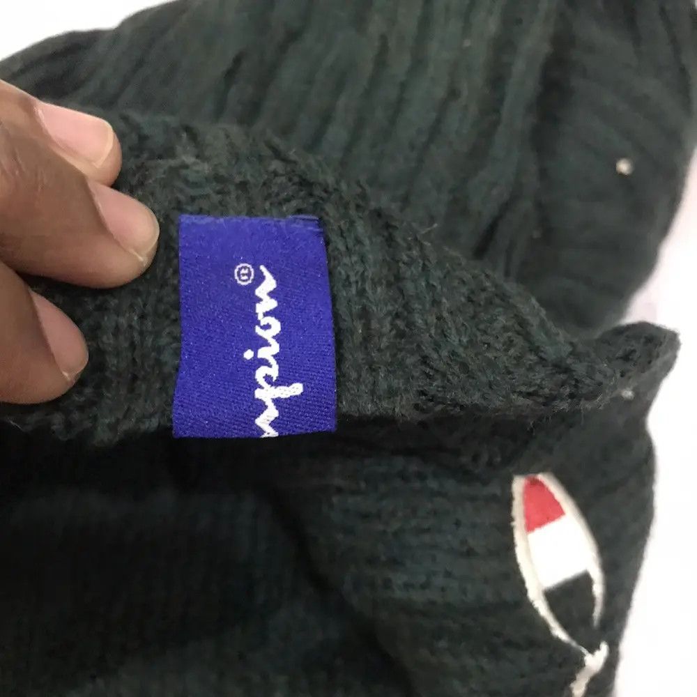 Champion × Vintage Champion Spellout Beanie Hat Size ONE SIZE - 6 Thumbnail
