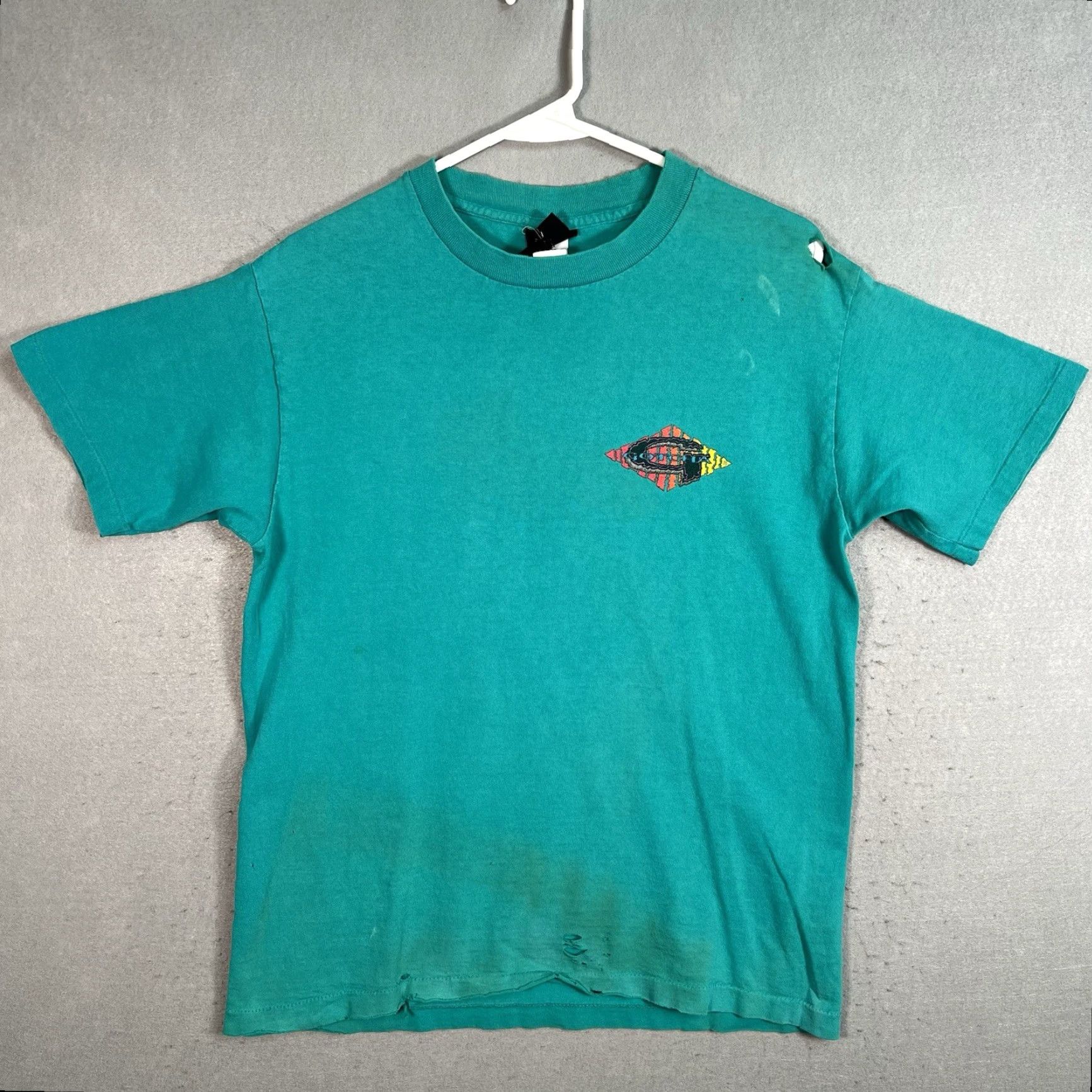 Gotcha VINTAGE Gotcha Surf Logo Graphic Tee Adult Medium Blue 90s Mens Size US M / EU 48-50 / 2 - 2 Thumbnail