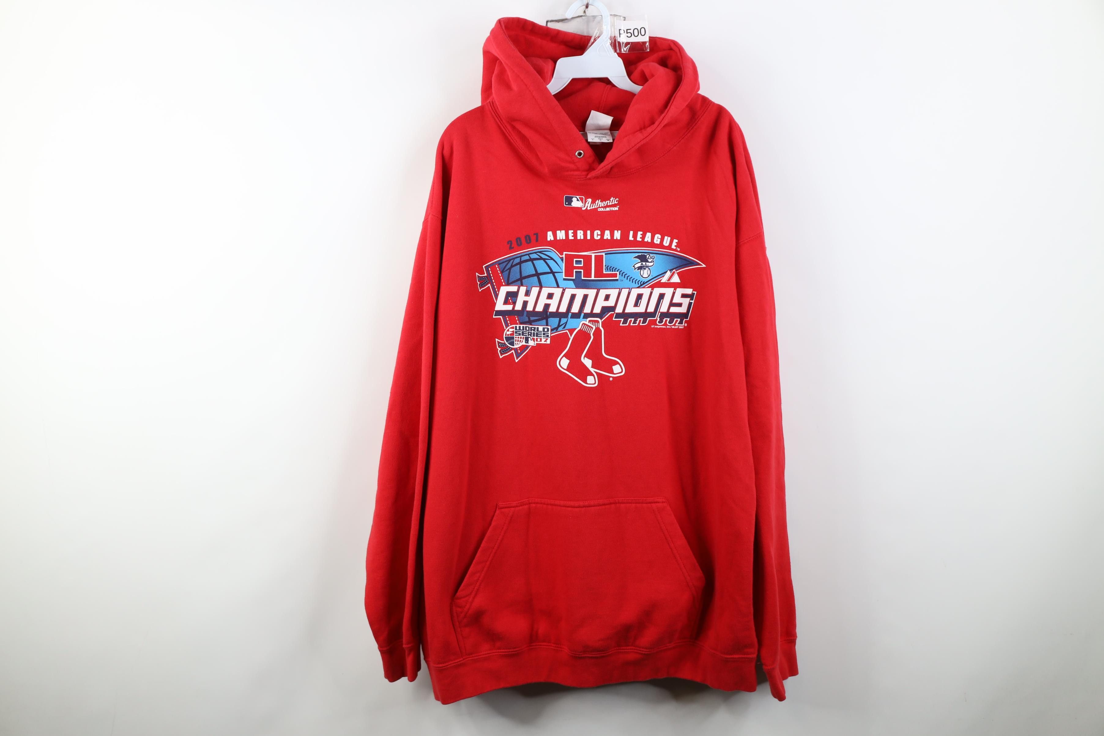 Vintage Vintage Y2K Champions Boston Red Sox Hoodie Sweatshirt Size US L / EU 52-54 / 3 - 1 Thumbnail