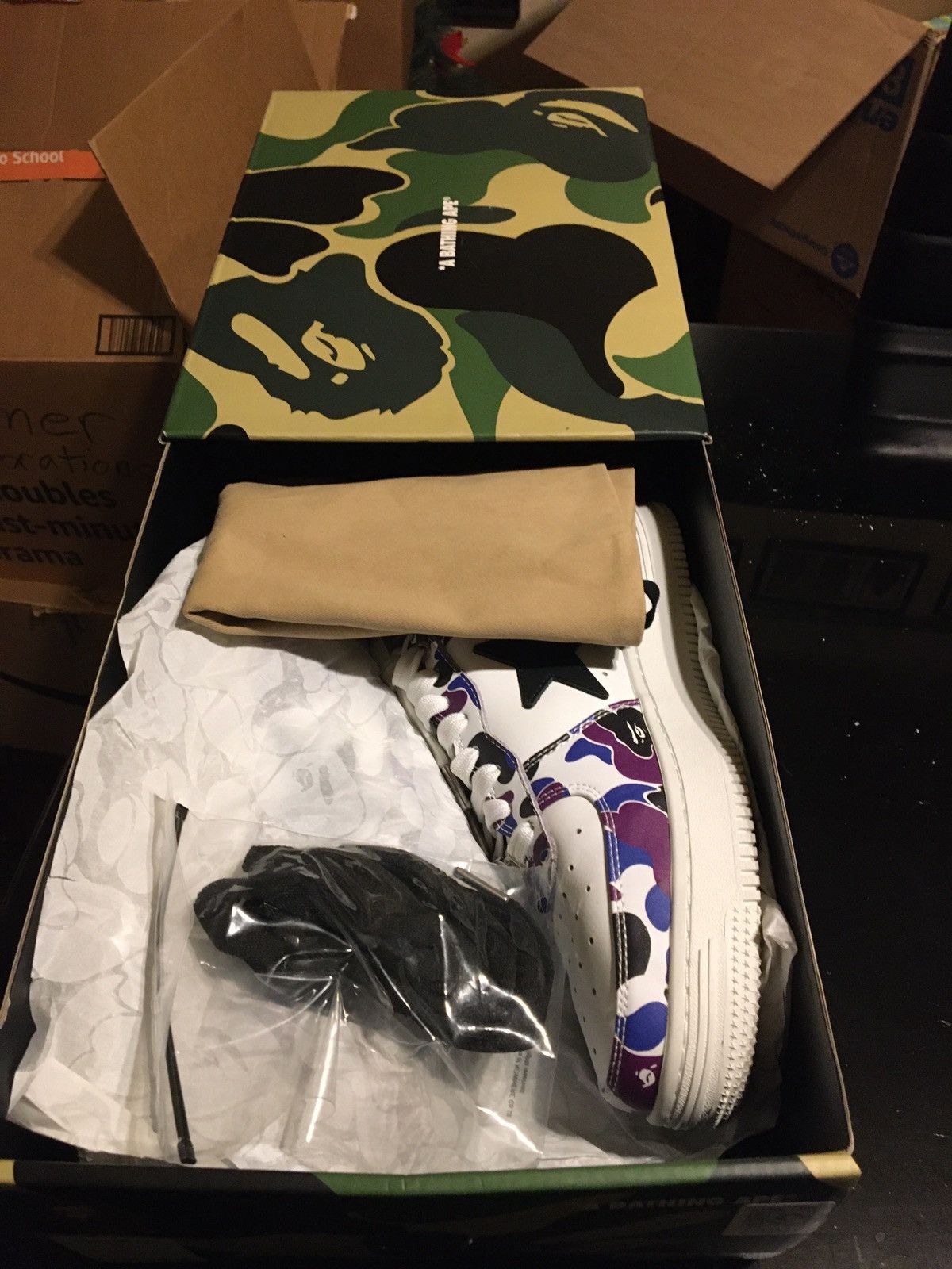 Bape Hong Kong 17th Anniversary Bapesta Size US 9.5 / EU 42-43 - 6 Thumbnail
