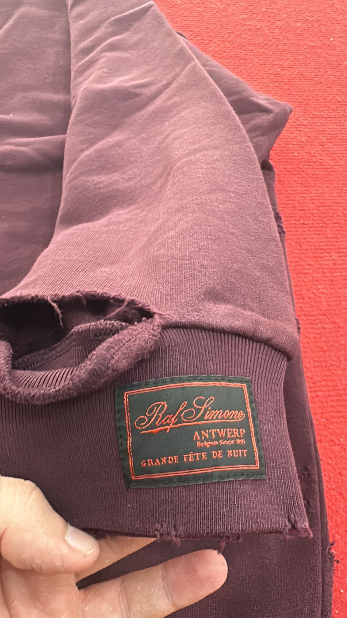Raf Simons CC000021 The Detached Sweatshirt in Brown Size US L / EU 52-54 / 3 - 6 Thumbnail