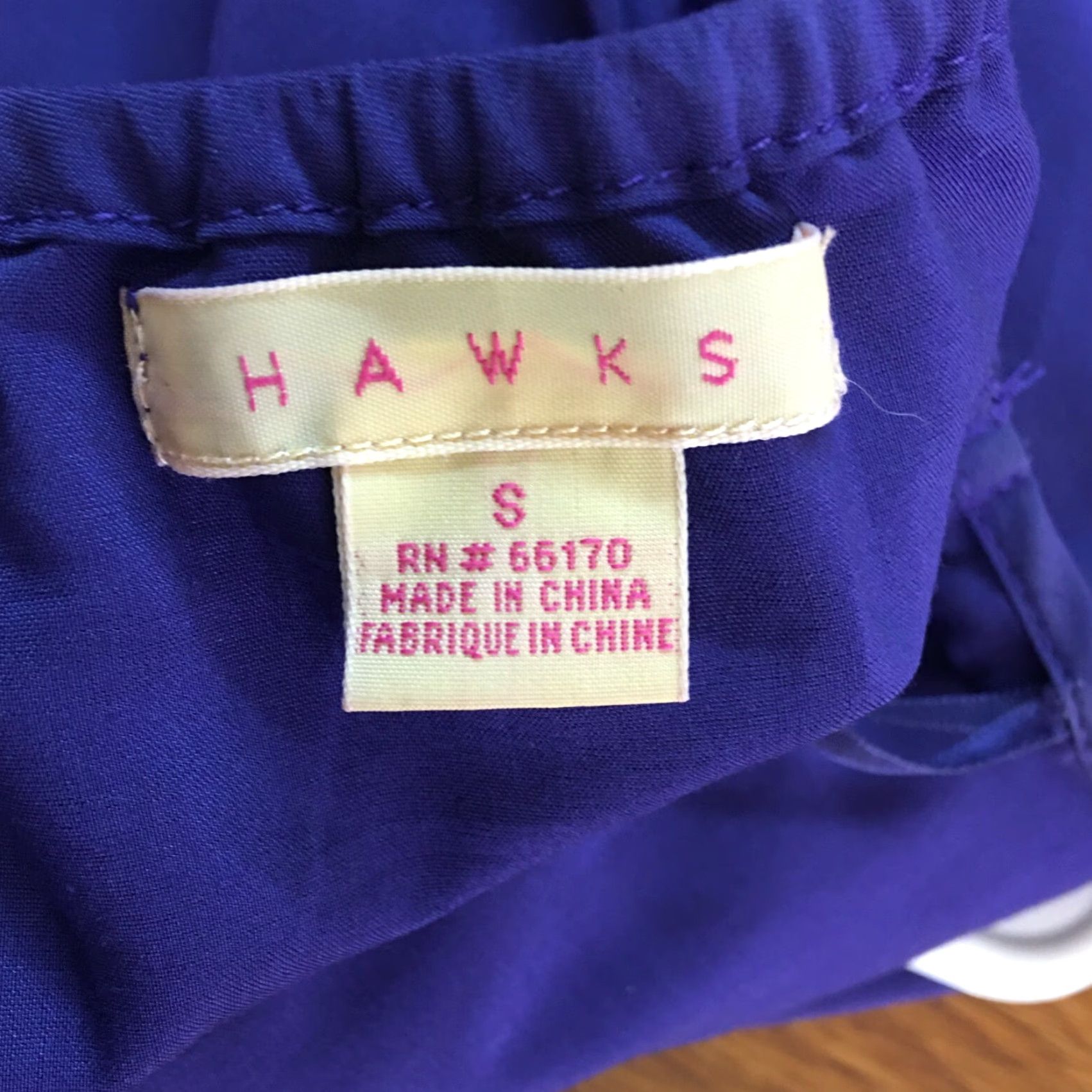Vintage Hawks Blouse Shirt Womens Small Purple Round Neck Halter Ruffle Casual Regular Size S Size S / US 4 / IT 40 - 4 Thumbnail