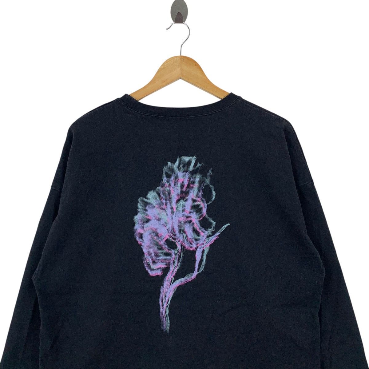 HARE HARE Japanese Brand Pop Art Abstract Flower Oversize Tshirt Size US M / EU 48-50 / 2 - 2 Thumbnail