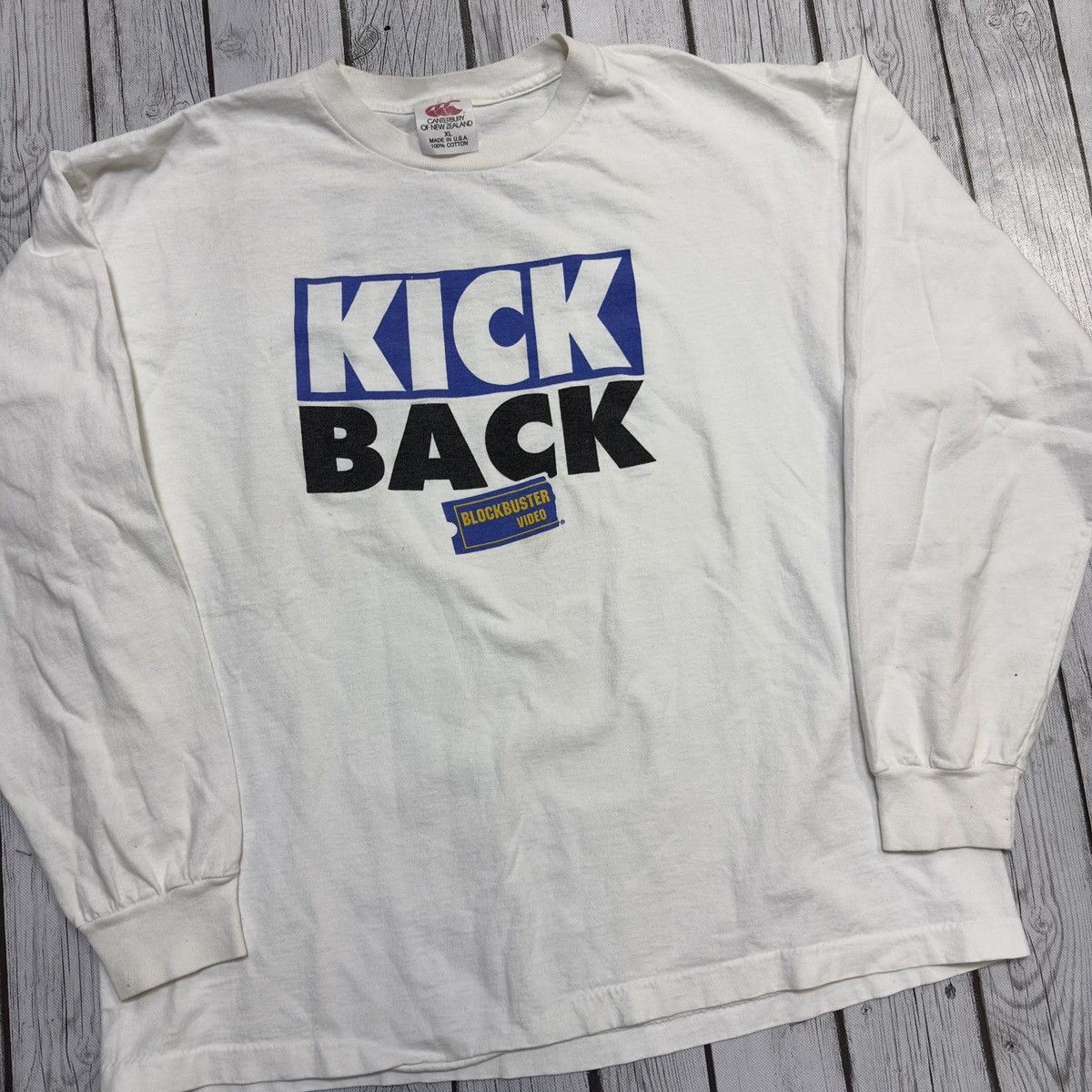 Canterbury of New Zealand × Vintage Vintage Blockbuster long sleeve tee Size US XL / EU 56 / 4 - 3 Thumbnail