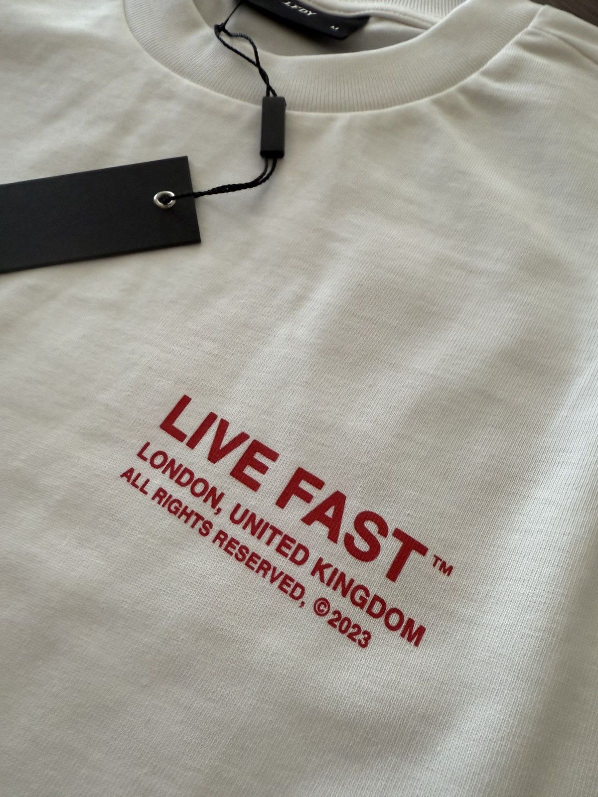 LFDY LFDY LiveFast United Kingdom Soho London Tshirt Tee Red Size US M / EU 48-50 / 2 - 8 Thumbnail