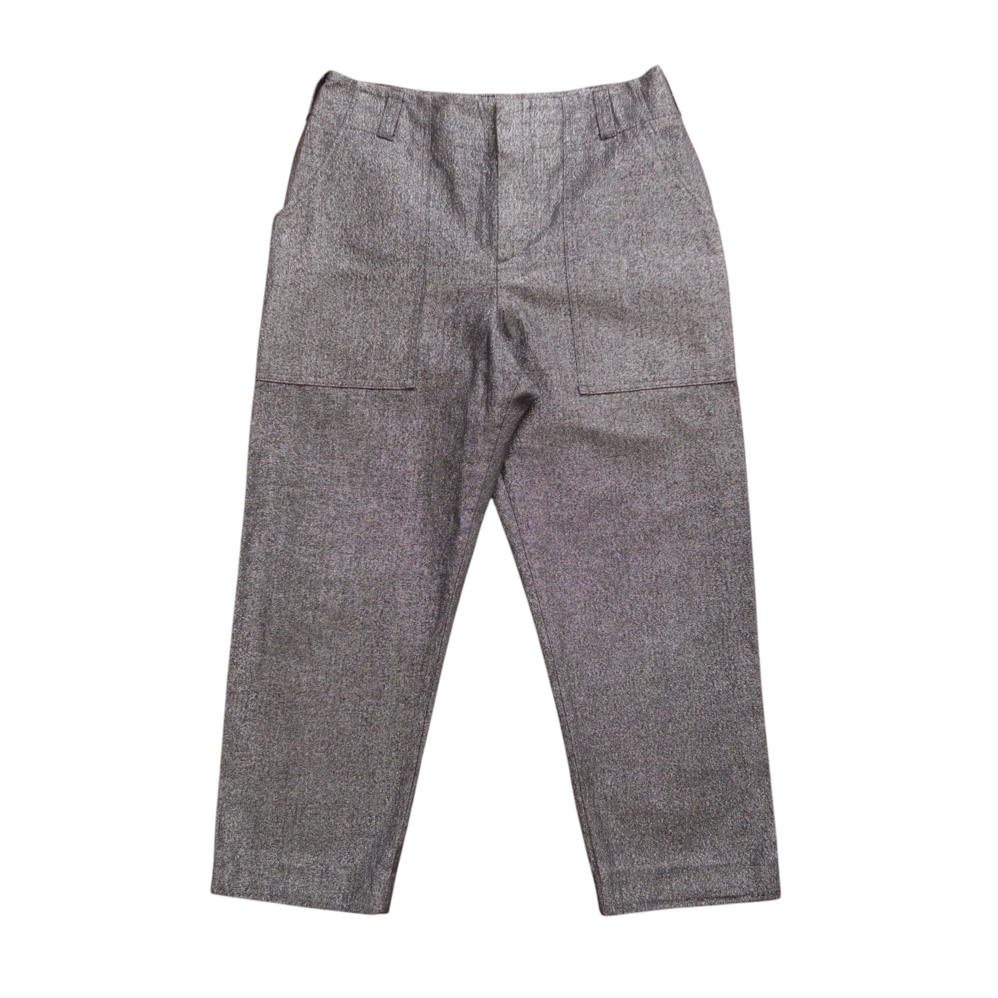 Brunello Cucinelli BRUNELLO CUCINELLI HEATHERED WOOL PANTS FATIGUE OLD MONEY Size US 30 / EU 46 - 1 Thumbnail