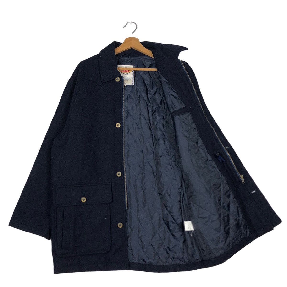 Issey Miyake 🔥Vintage Wool Chore Jacket Camp Japan Multi Pocket Size US M / EU 48-50 / 2 - 10 Thumbnail