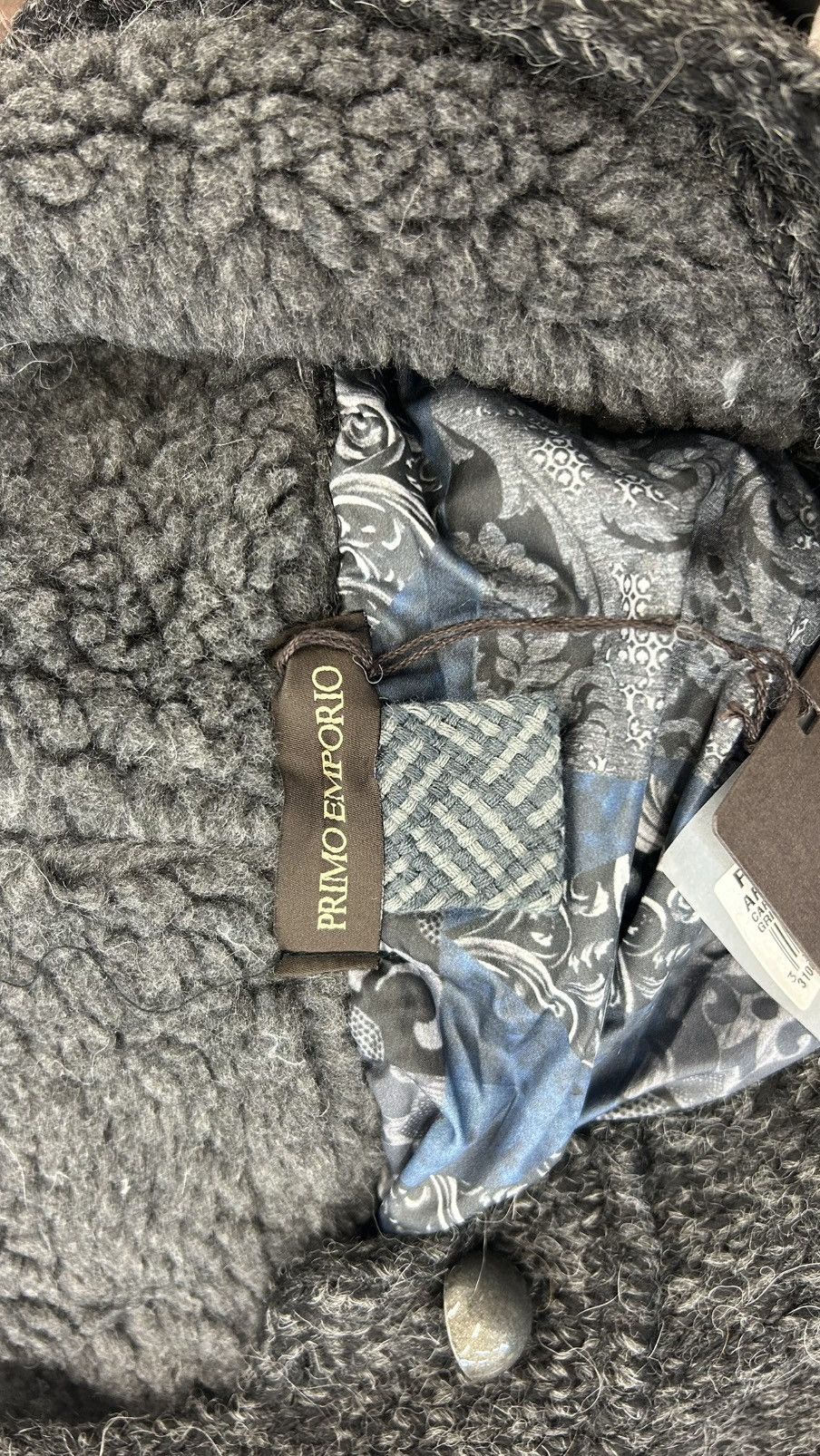 Other NWT Primo Emporio Hooded Knit Jacket - Grey - Size M Size US M / EU 48-50 / 2 - 10 Thumbnail