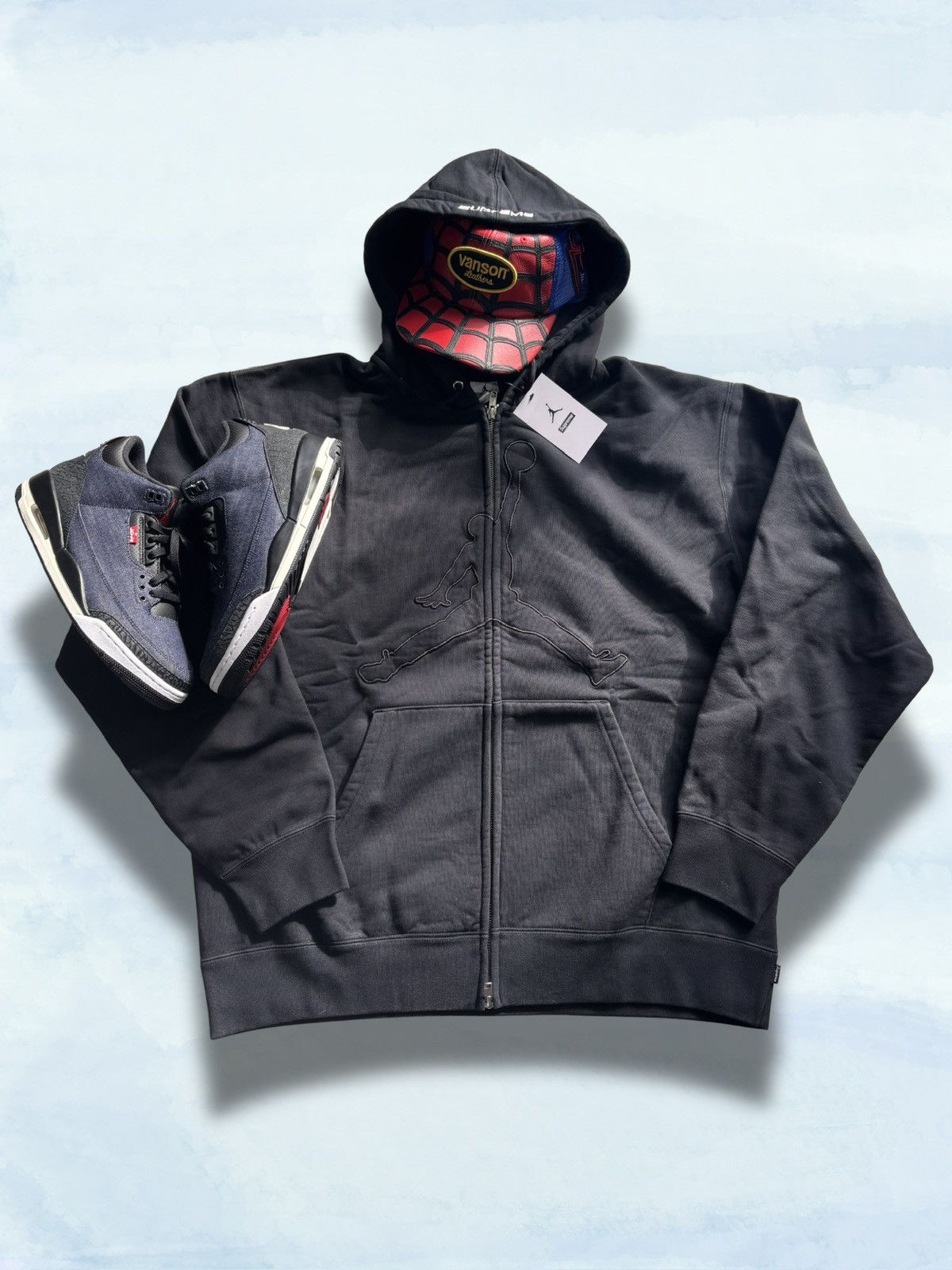 Supreme Supreme SALEM Zip Up Hooded Sweatshirt | Grailed