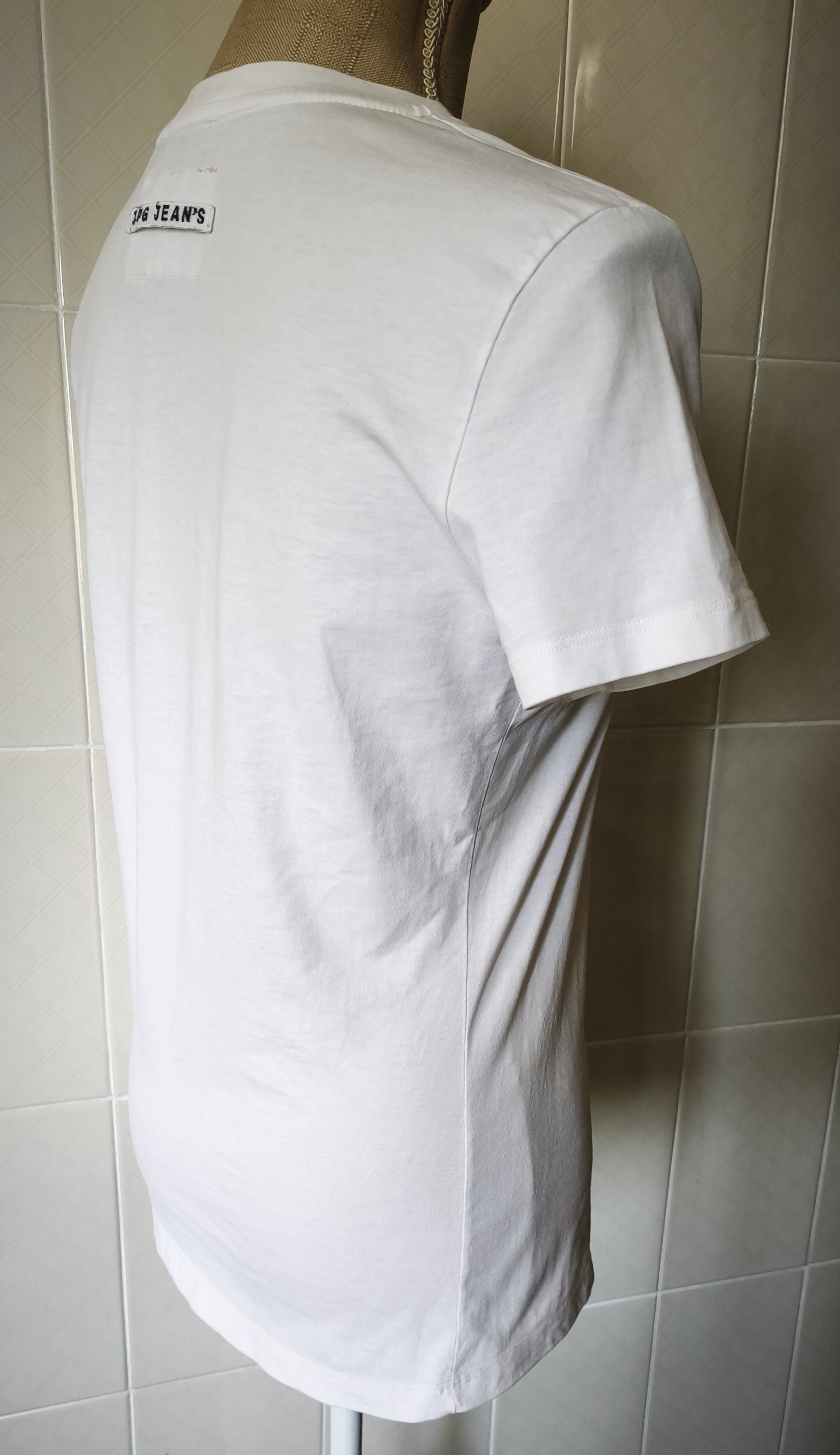 Jean Paul Gaultier SS 2002 - JPG logo cotton tshirt Size M / US 6-8 / IT 42-44 - 21 Thumbnail