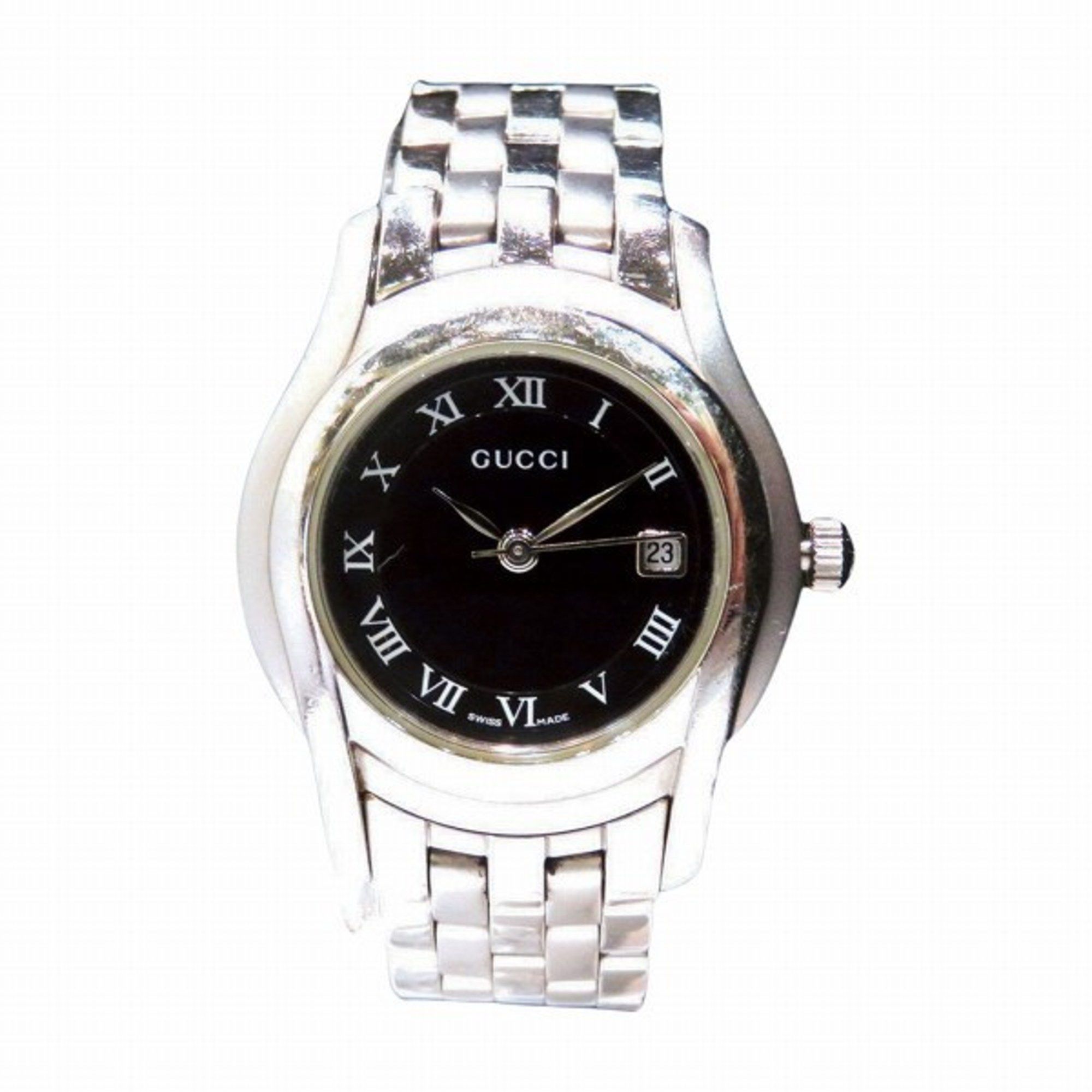 image of Gucci 5500L Quartz Black Dial Watch Women's