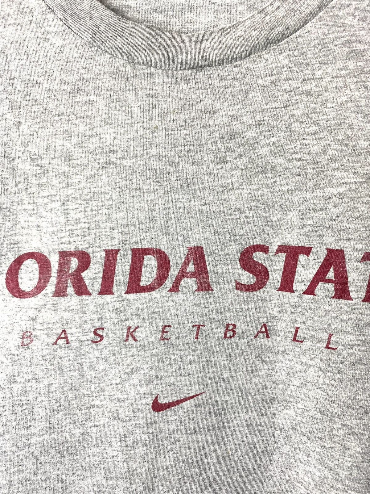 Nike 90’s Vintage Nike Florida State T Shirt Center Logo NBA Size US L / EU 52-54 / 3 - 3 Thumbnail